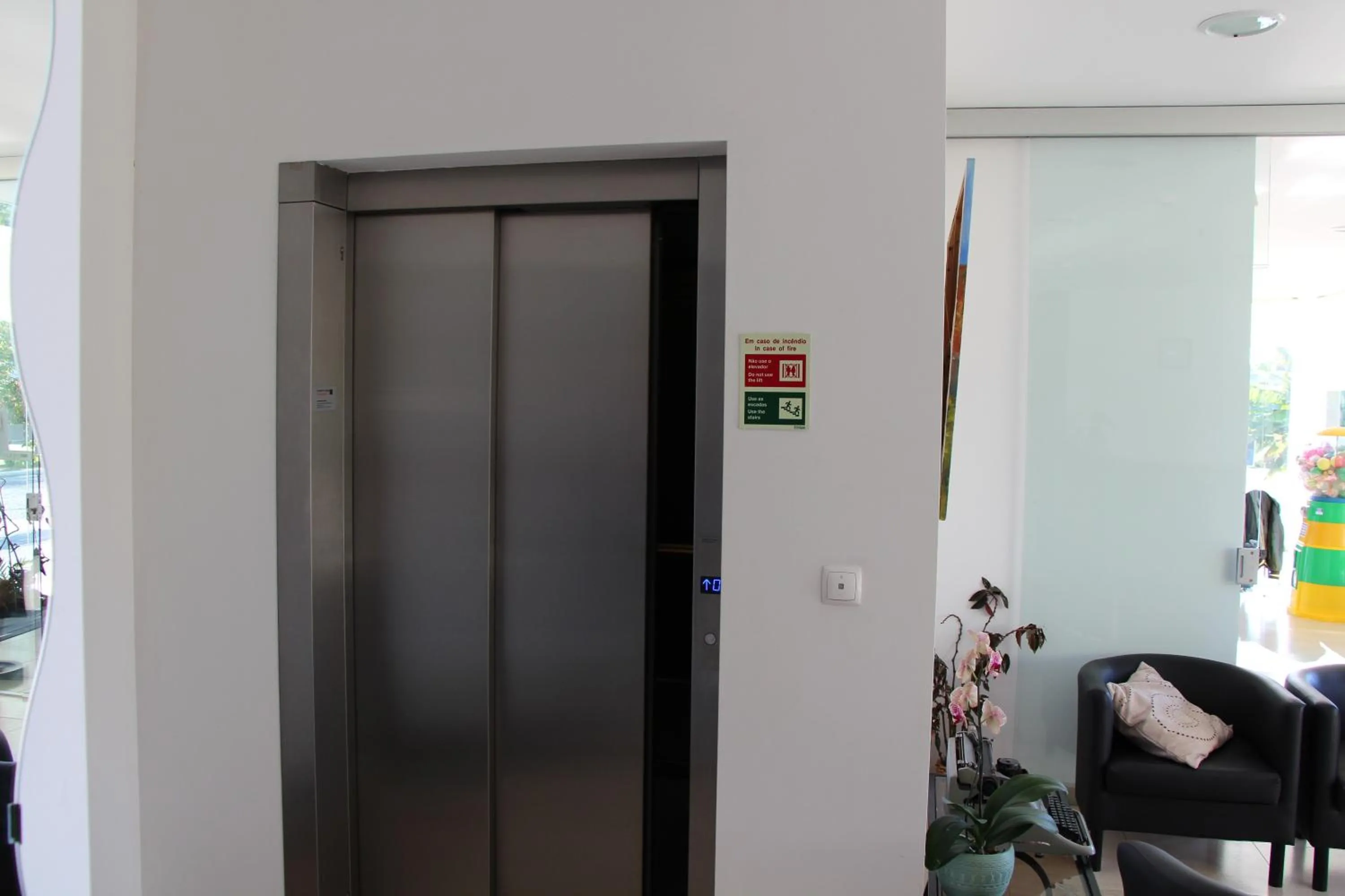 Lobby or reception in Hotel Minho Belo