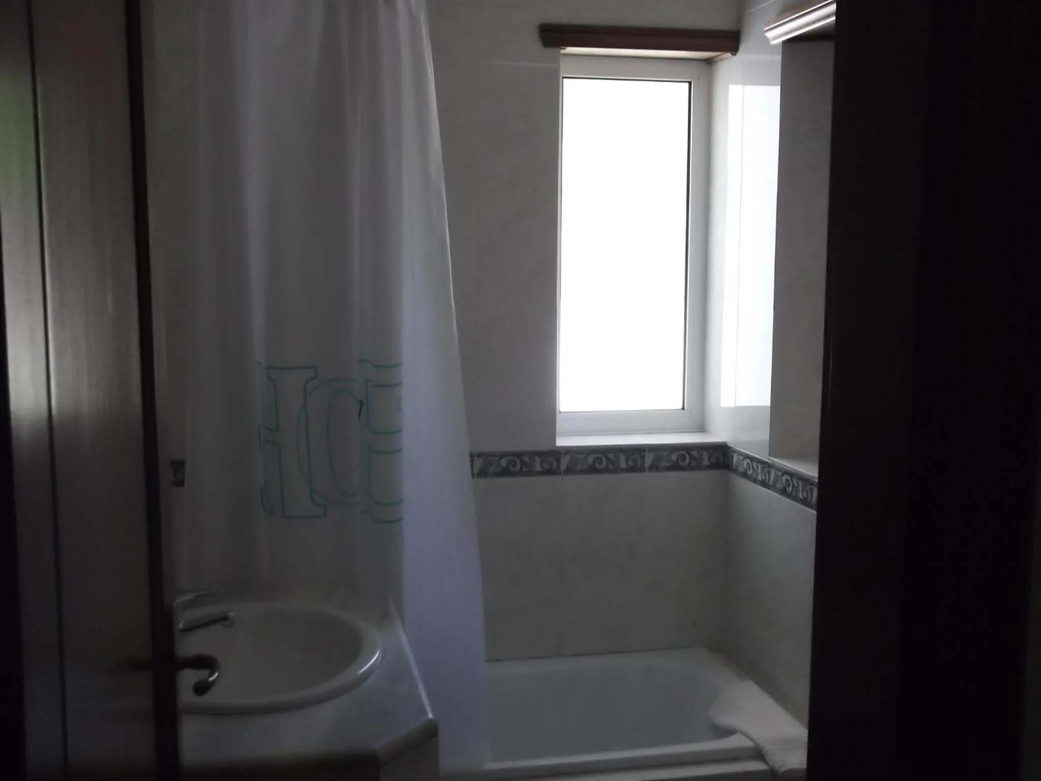 Bathroom in Hotel Minho Belo