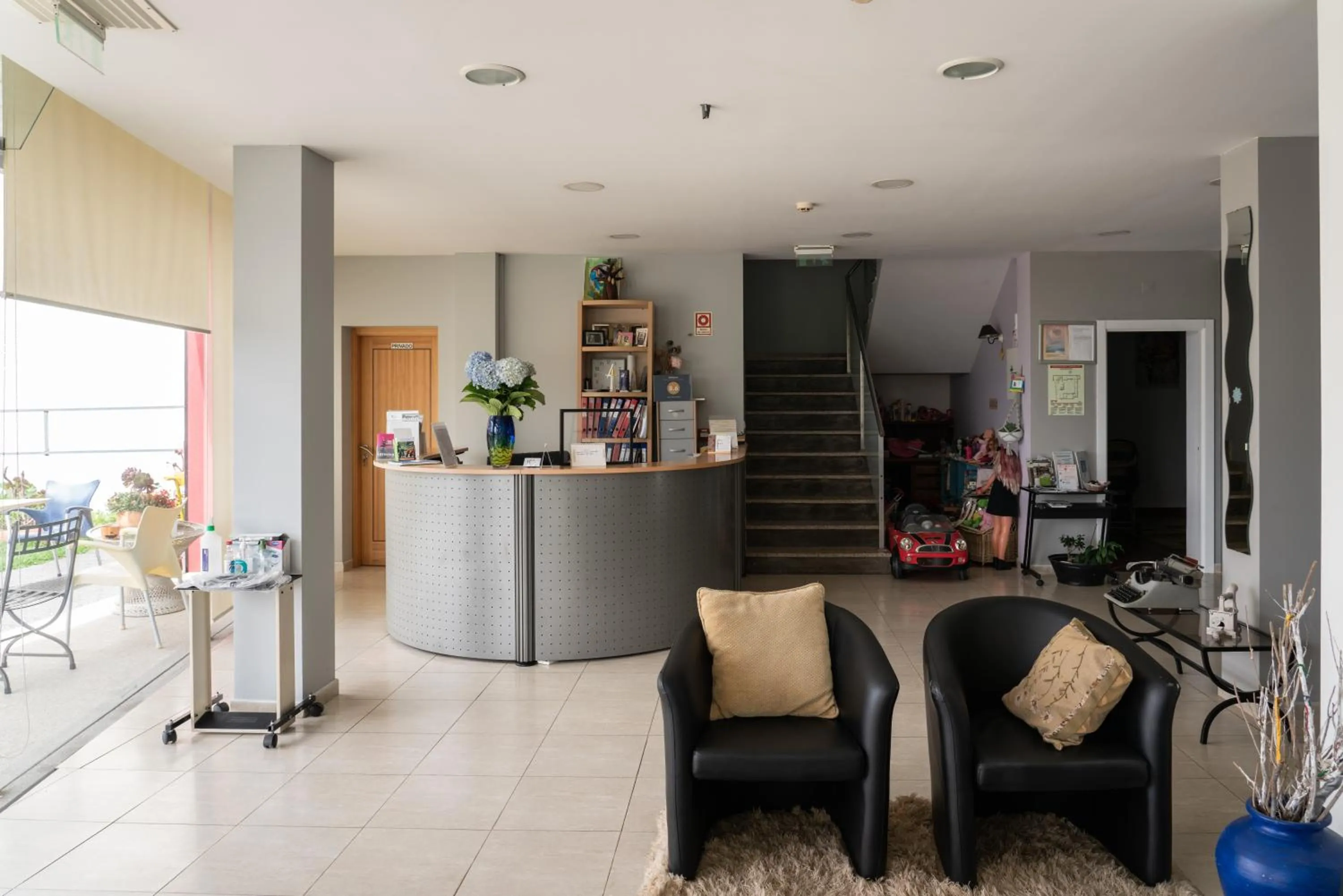 Facade/entrance in Hotel Minho Belo