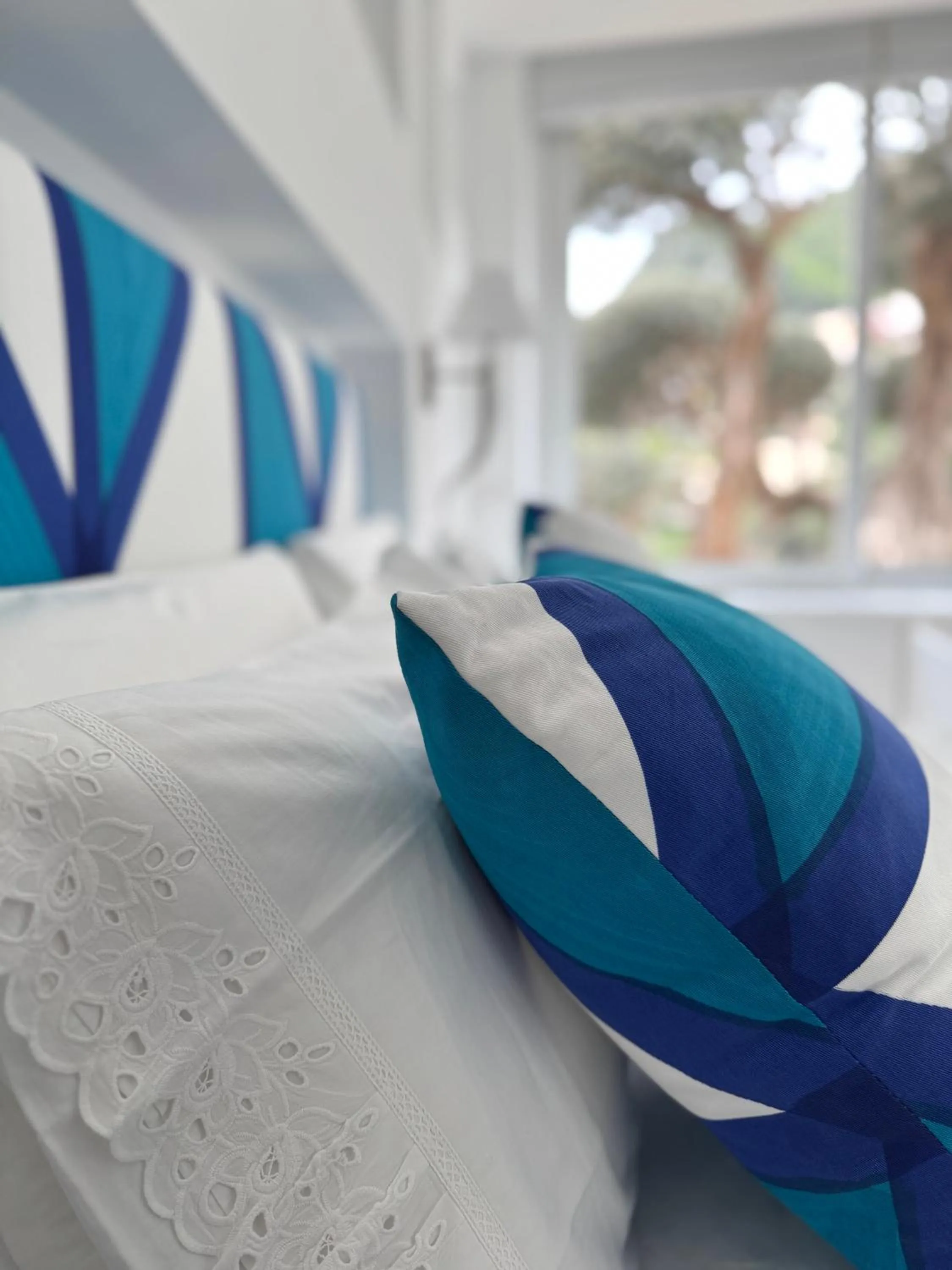 Bed in Villa Mary Suites