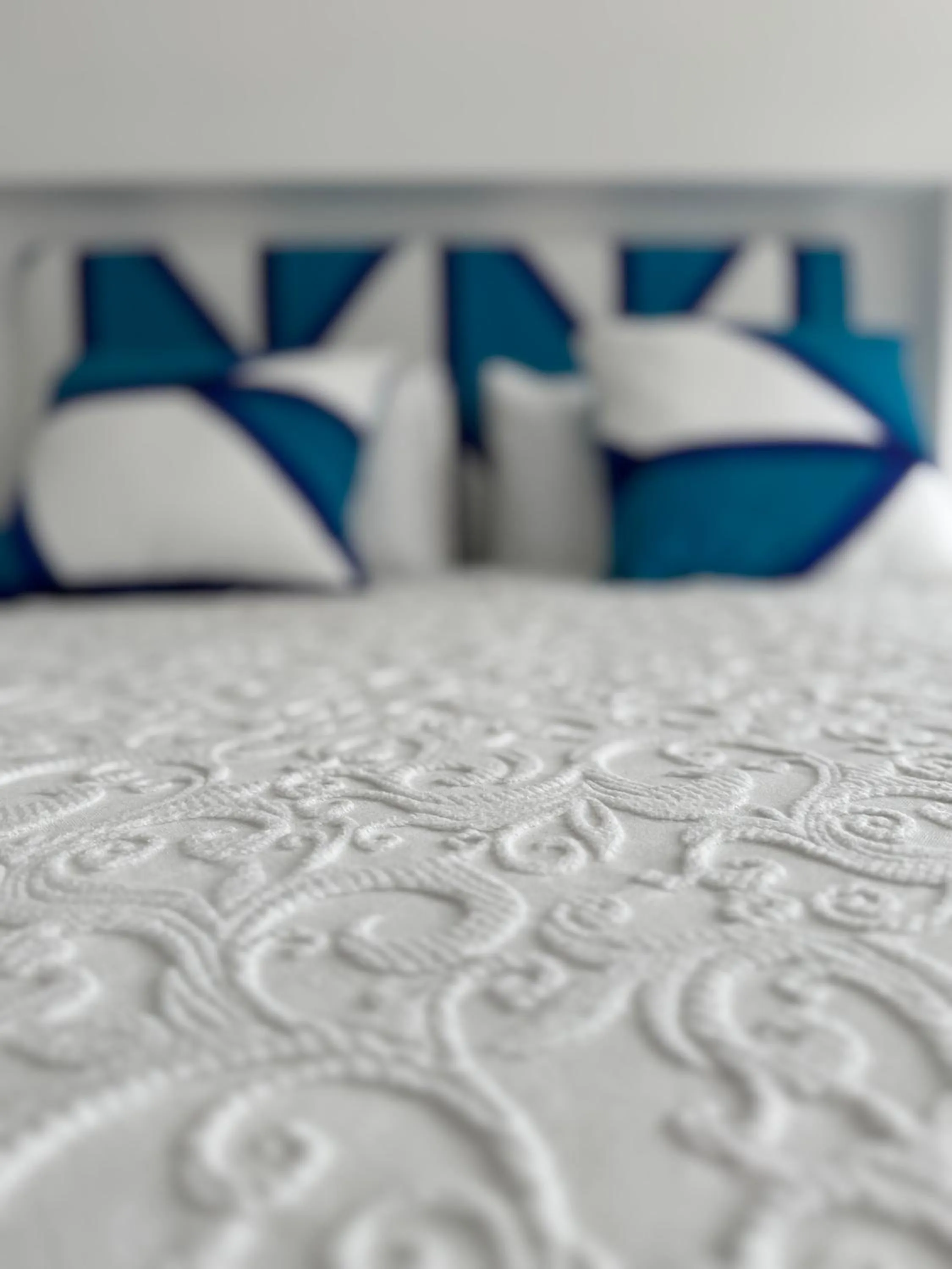 Bed in Villa Mary Suites