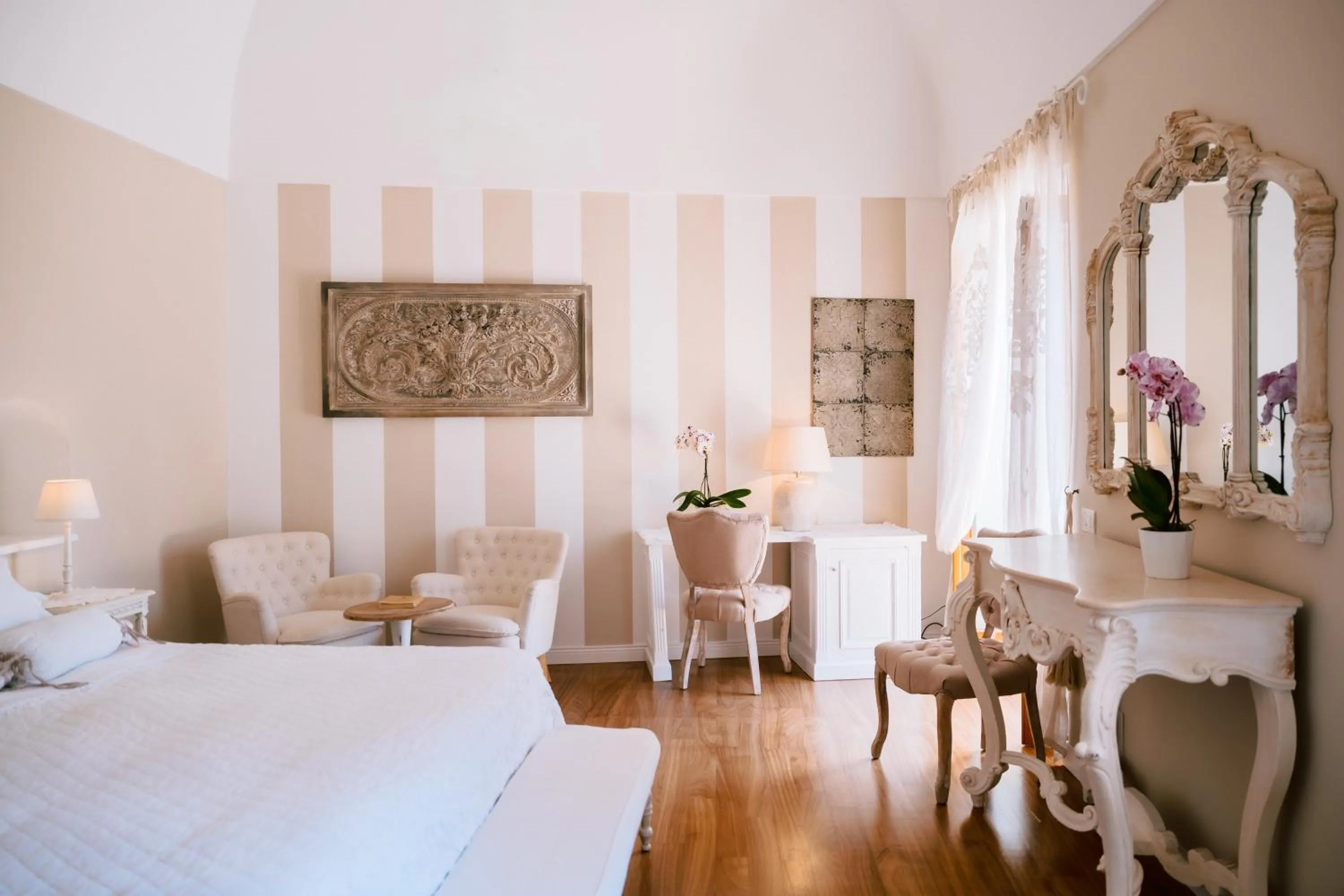 Bed in Villa Mary Suites