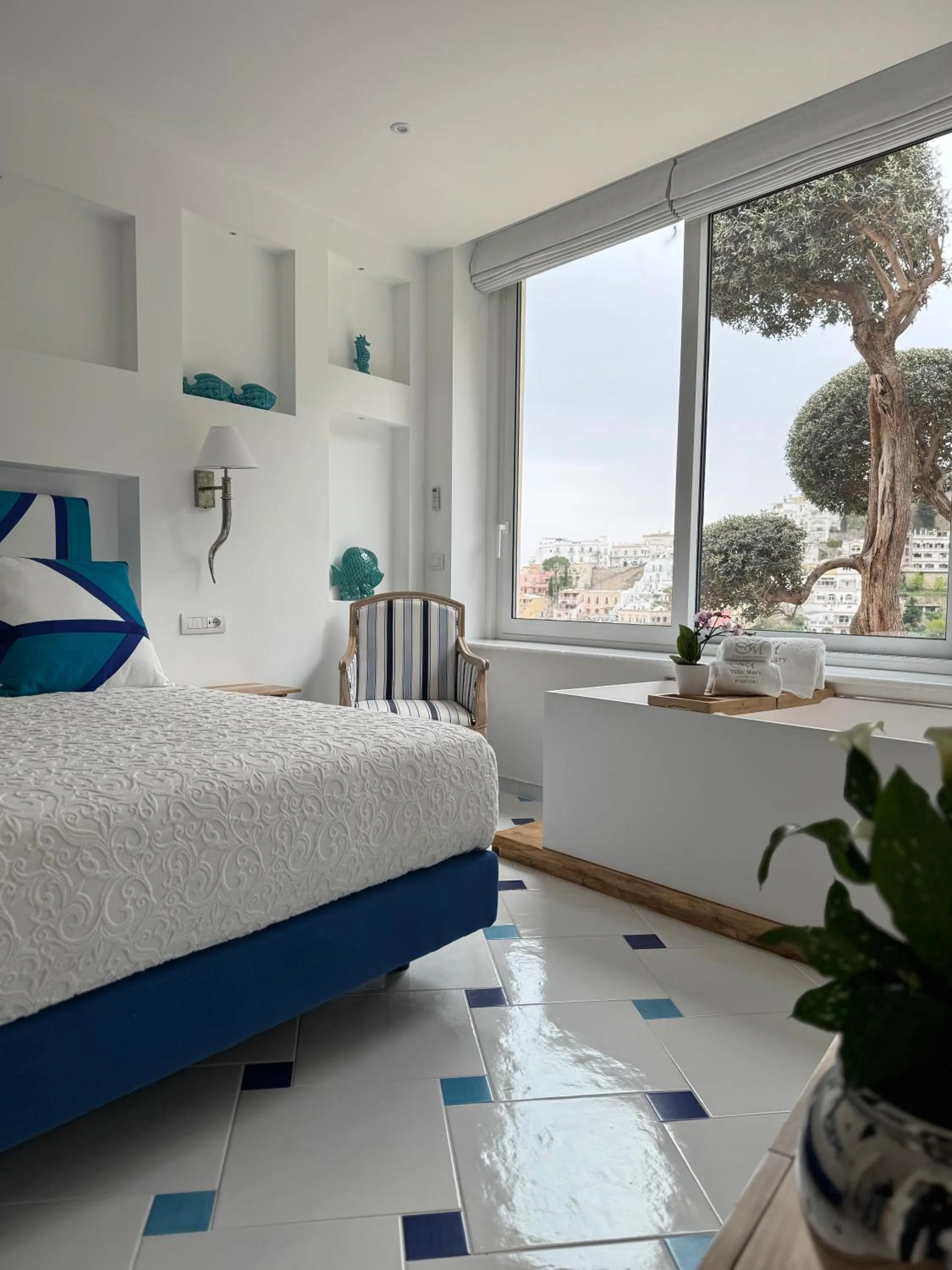 Bedroom, Bed in Villa Mary Suites