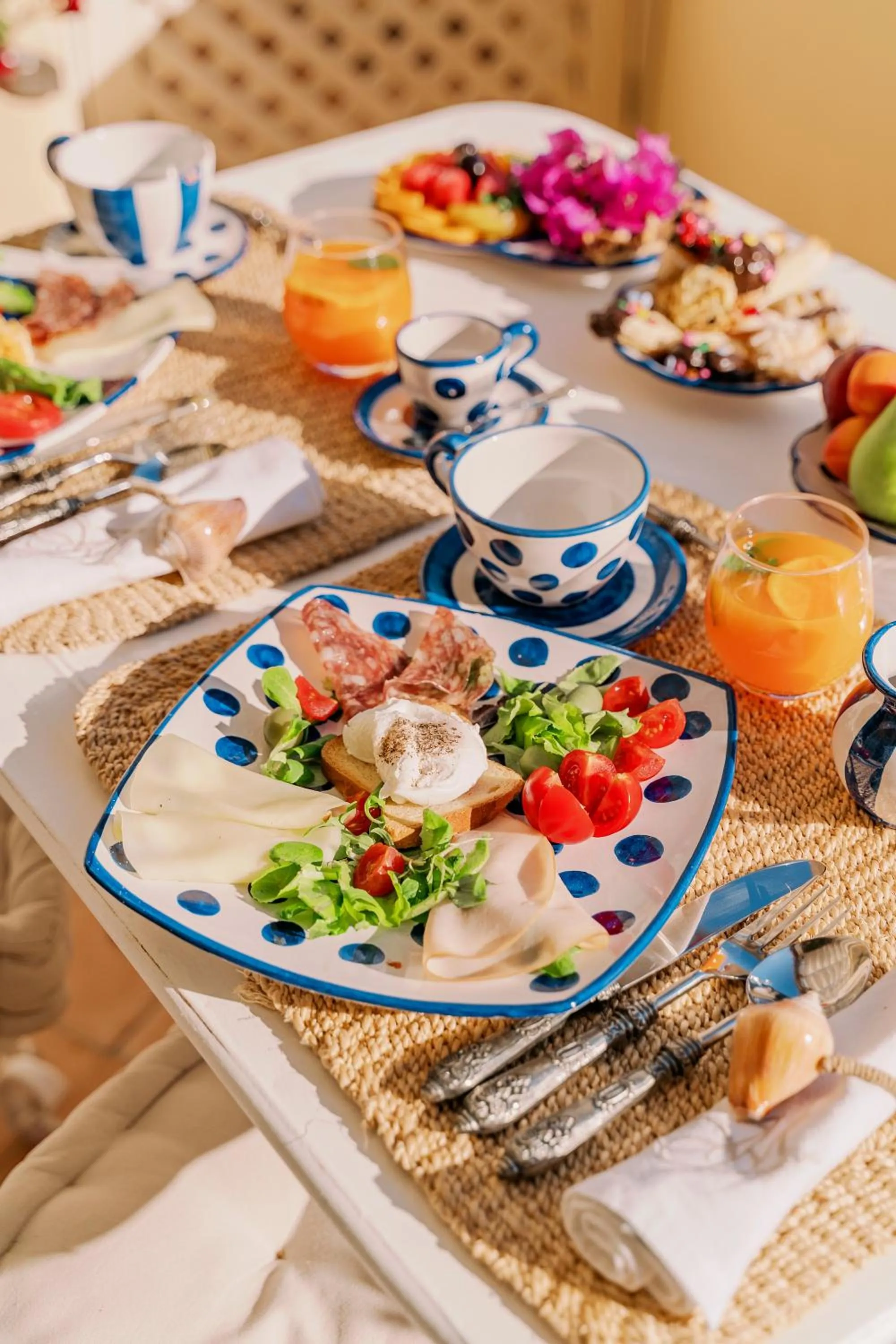 Food in Villa Mary Suites