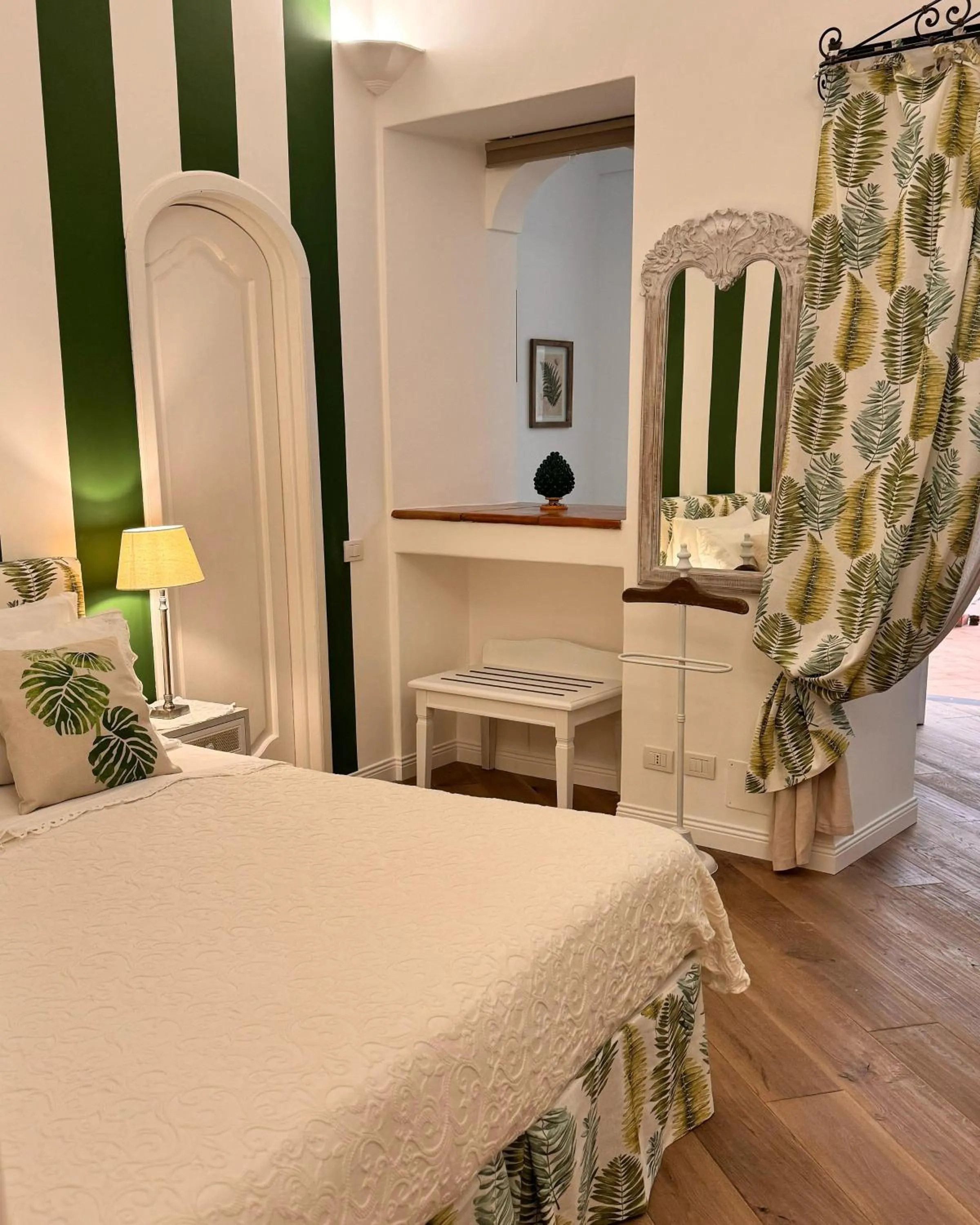 Bed in Villa Mary Suites