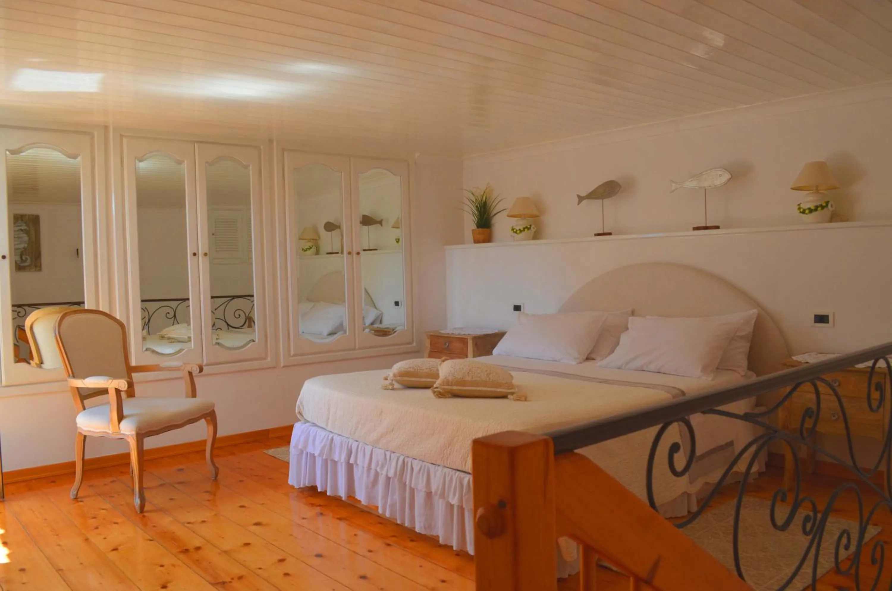 Bed in Villa Mary Suites