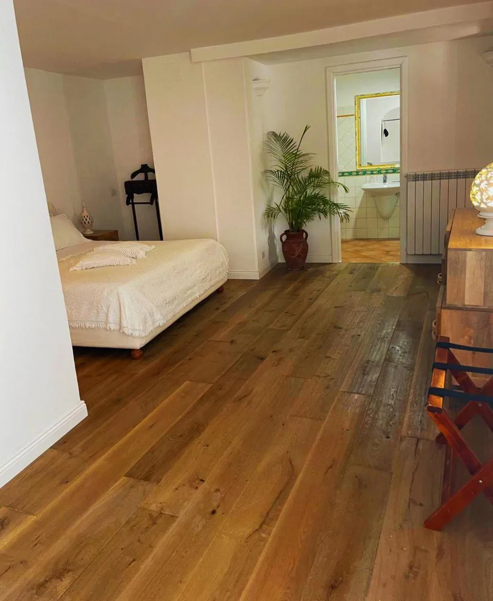 Bed in Villa Mary Suites