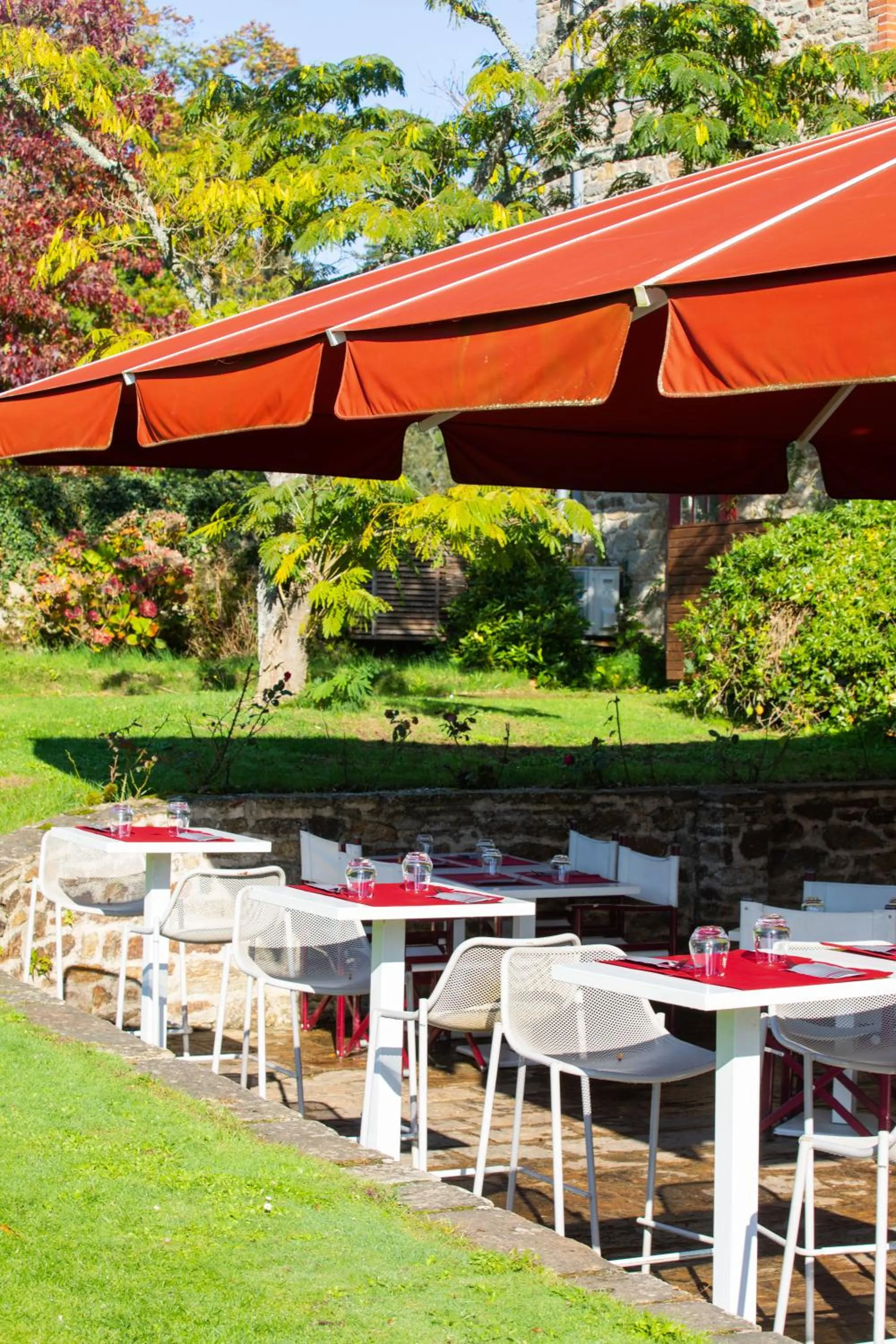 Patio in Hôtel & Spa de La Bretesche