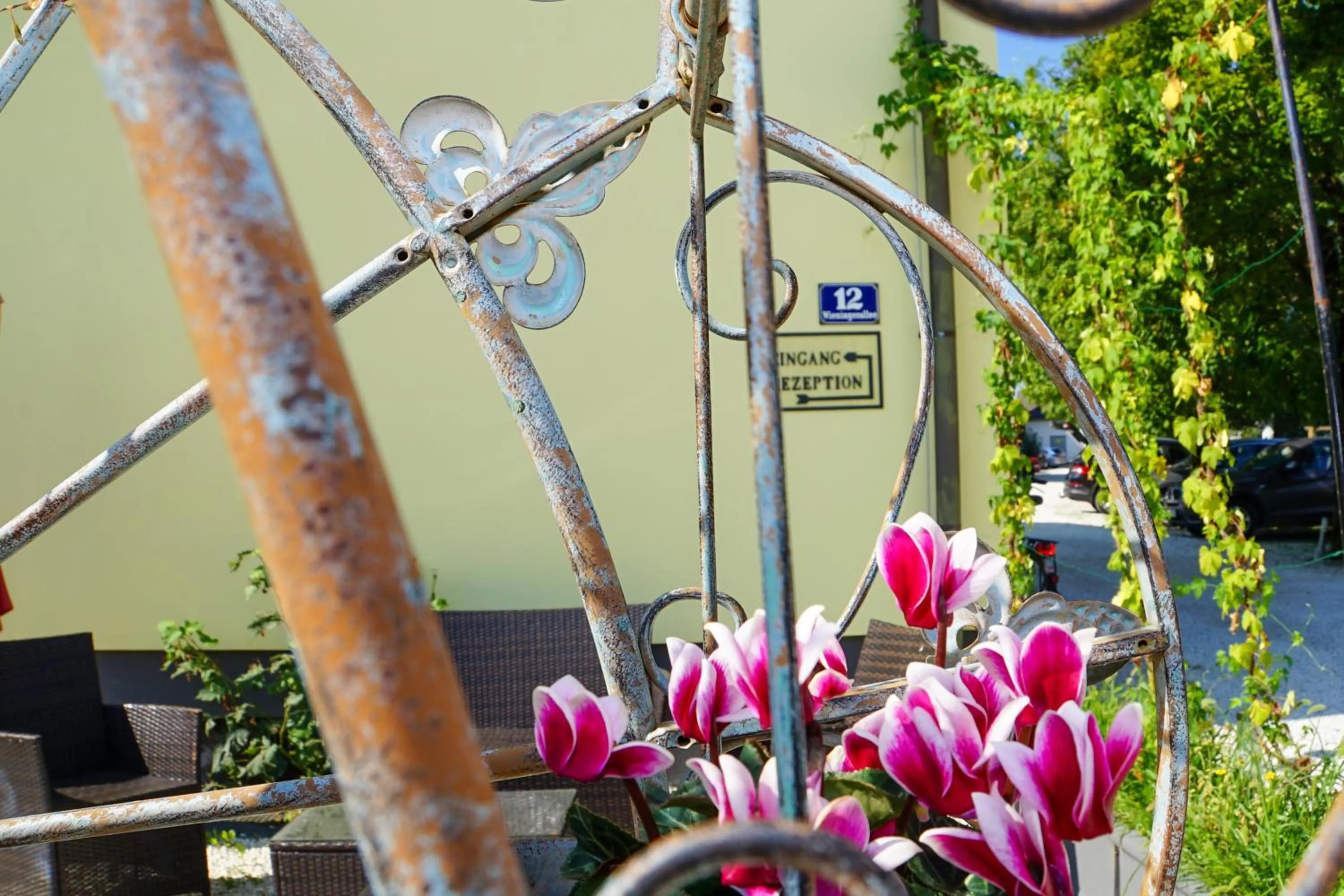 Garden in Hotel Hudelist