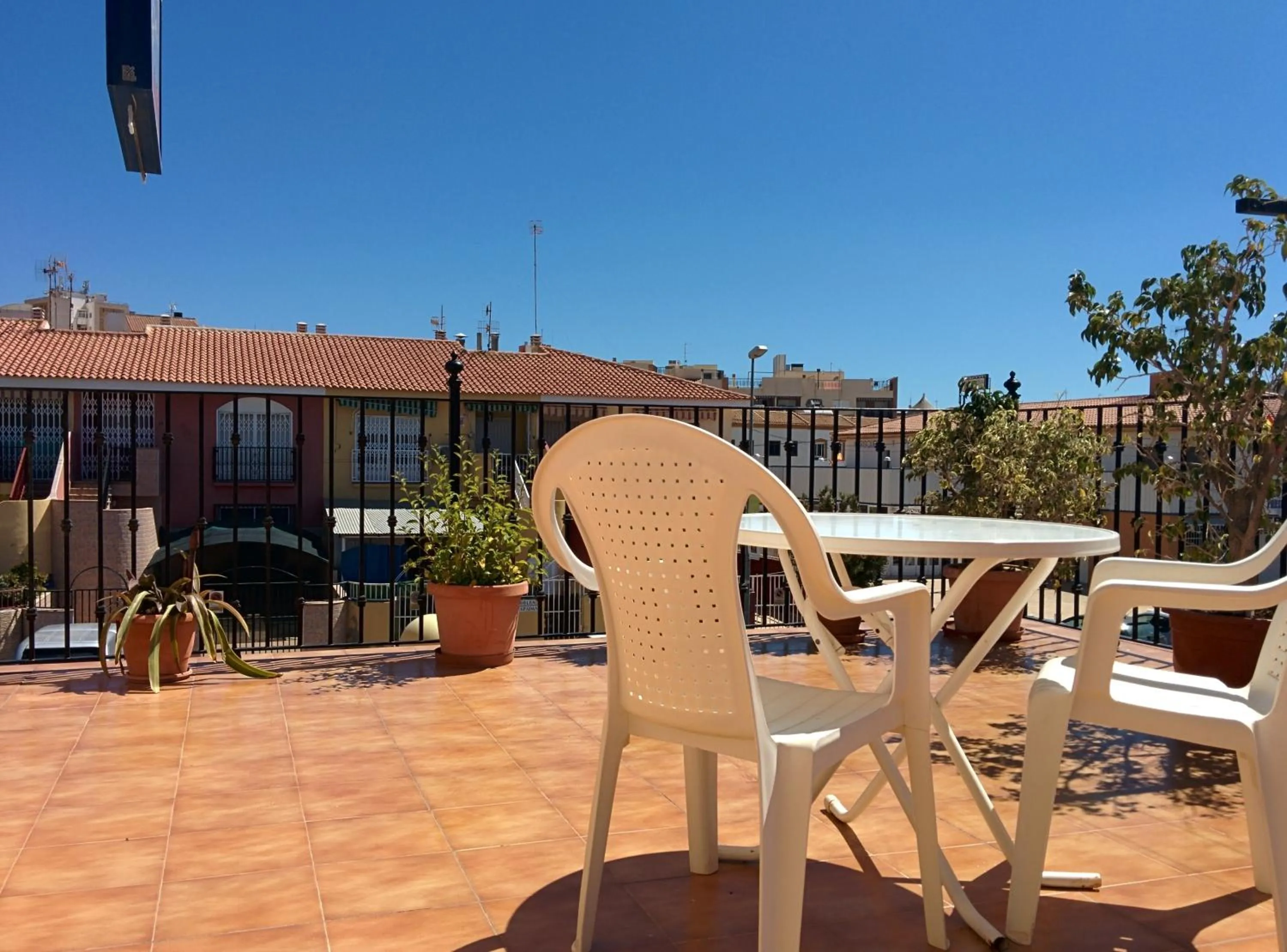 Balcony/Terrace in Pensión Egea II