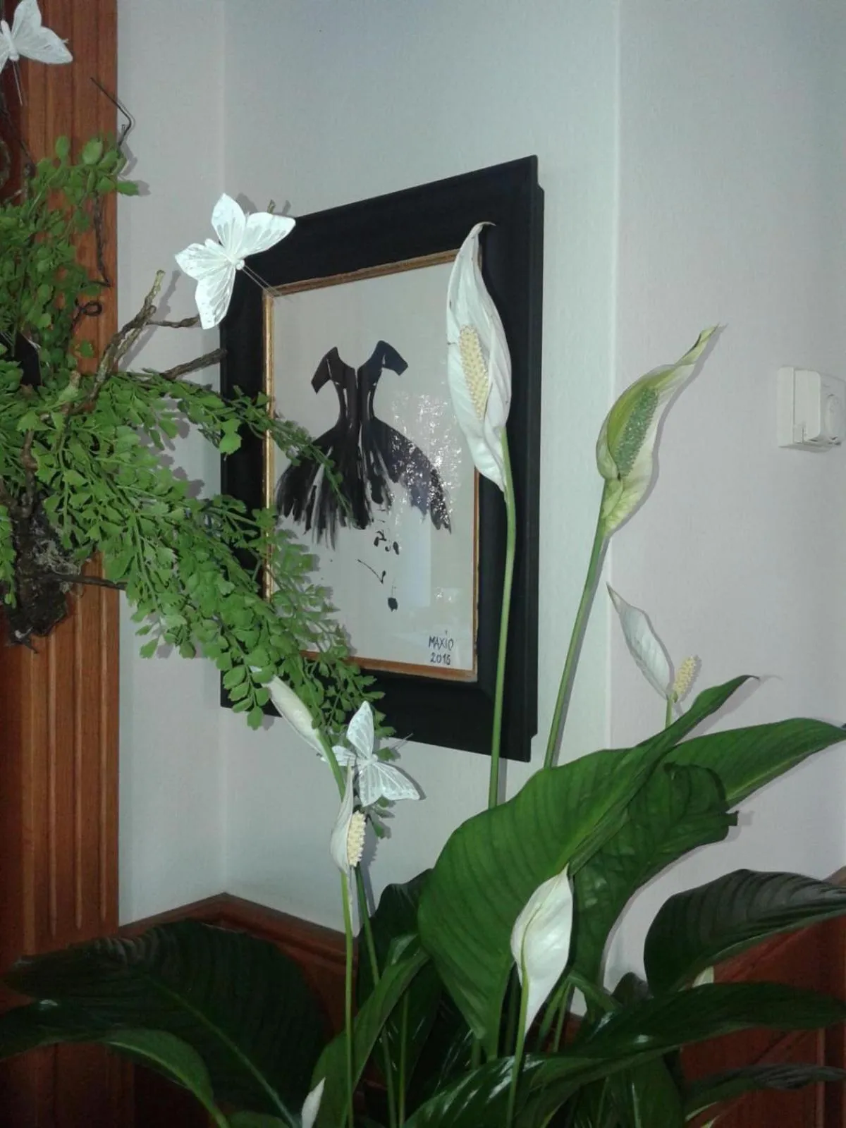 Decorative detail in Balneum Boutique Hotel & B&B