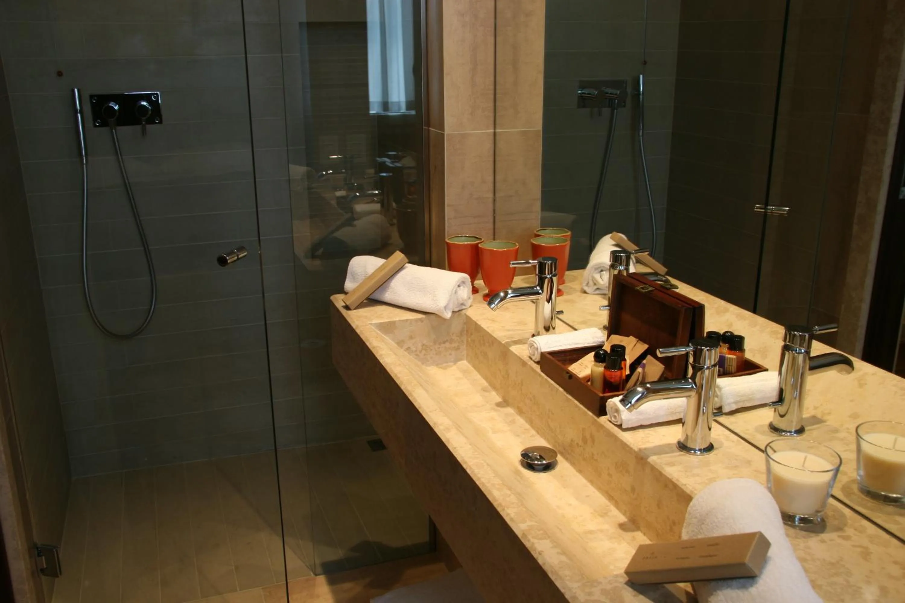Bathroom in Balneum Boutique Hotel & B&B