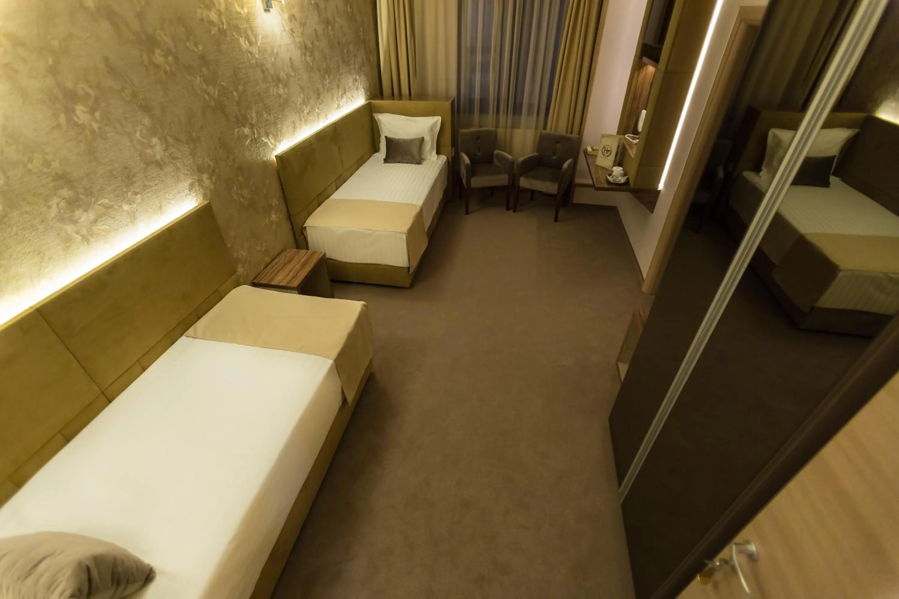 Bed in Hotel Orient Braila