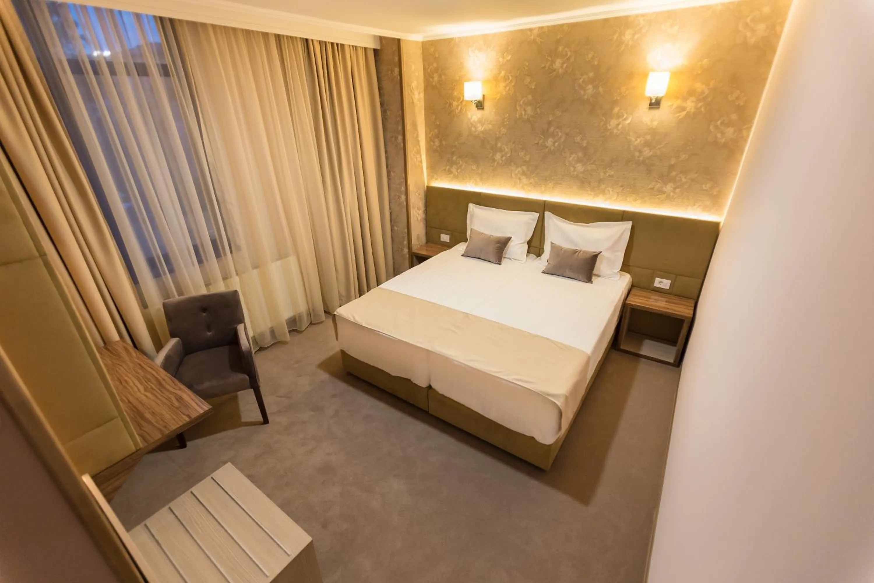 Bed in Hotel Orient Braila