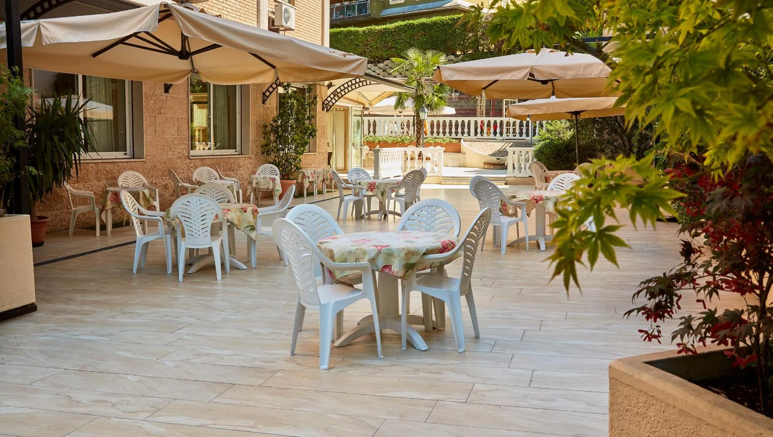 Garden in Hotel Plaza