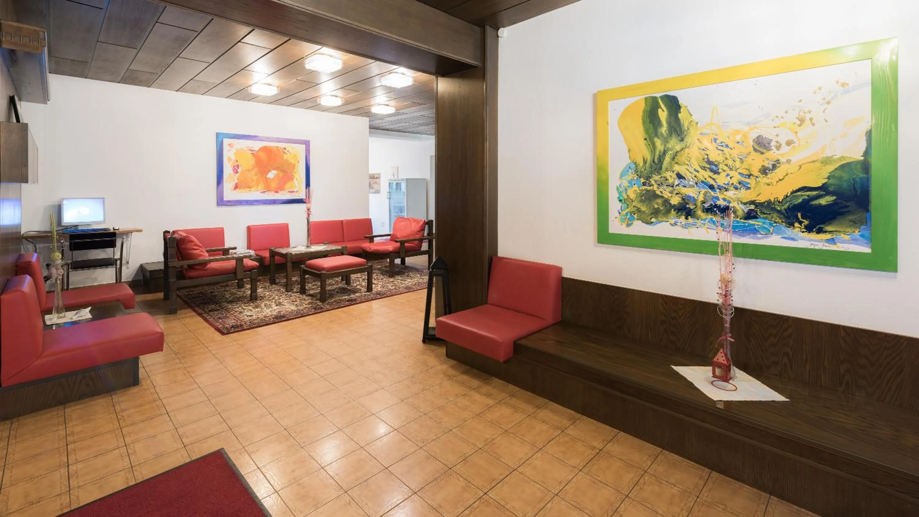 Lobby or reception in Parkhotel Zuzek