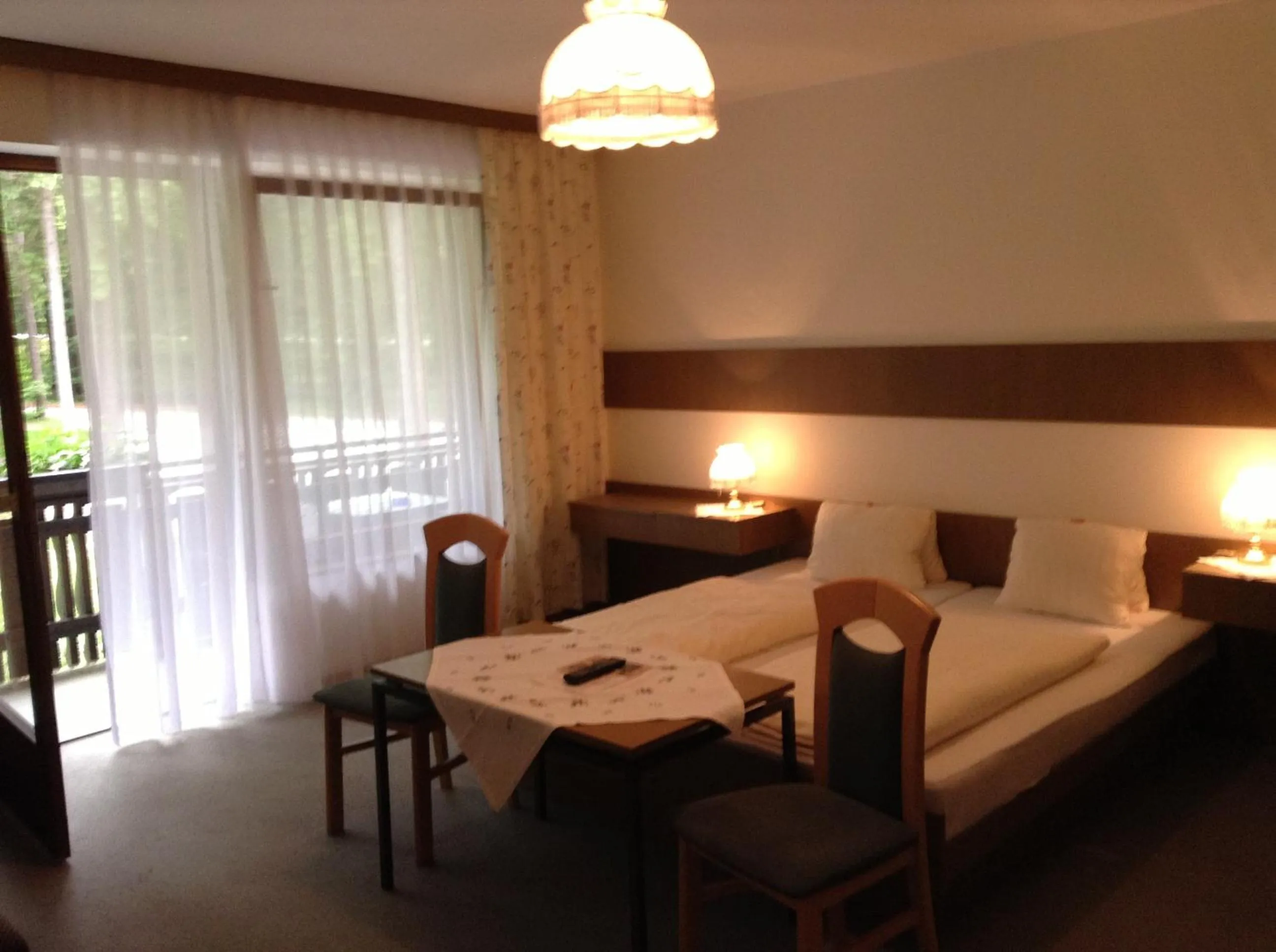 Bed in Parkhotel Zuzek