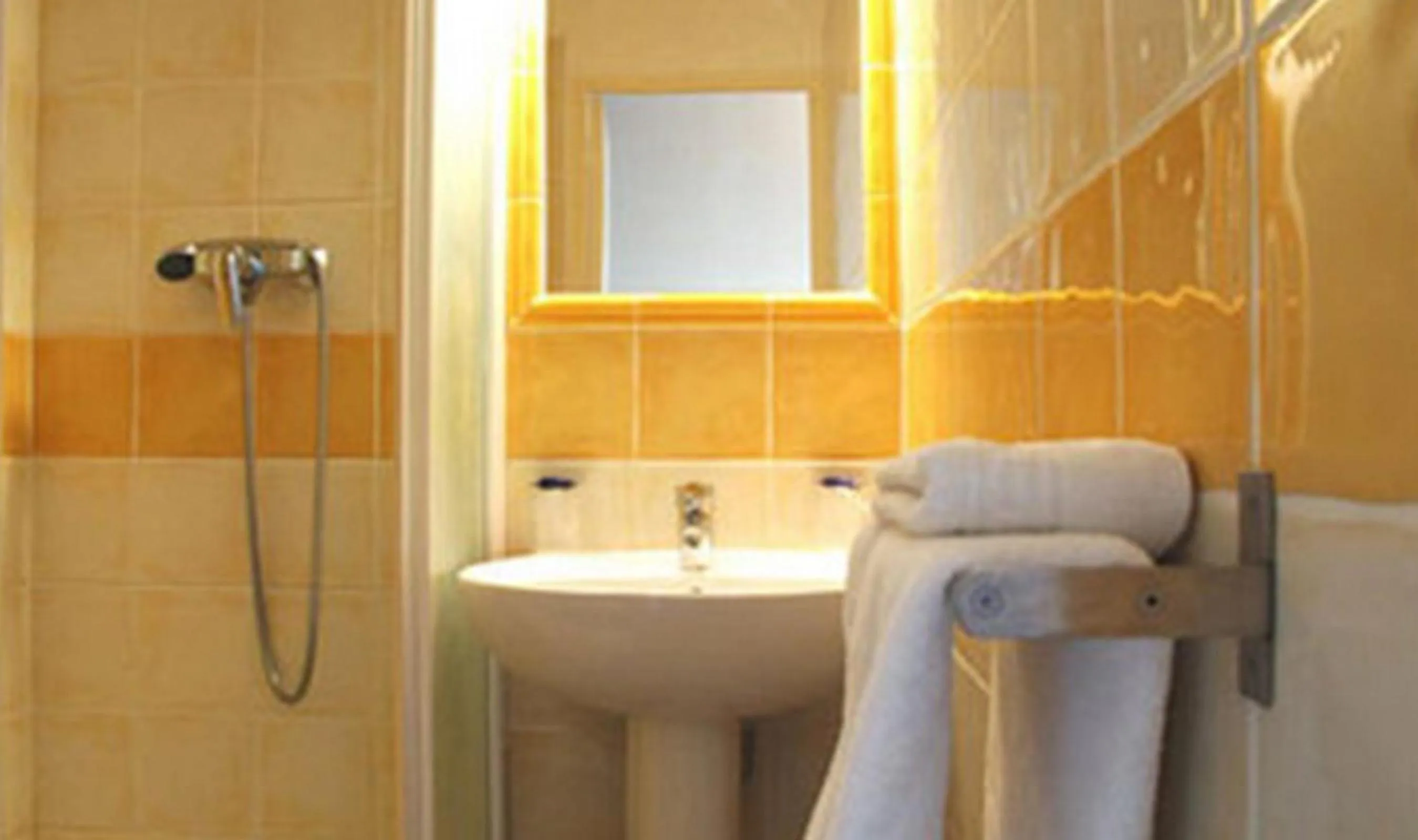 Bathroom in Europe Hotel Vieux Port