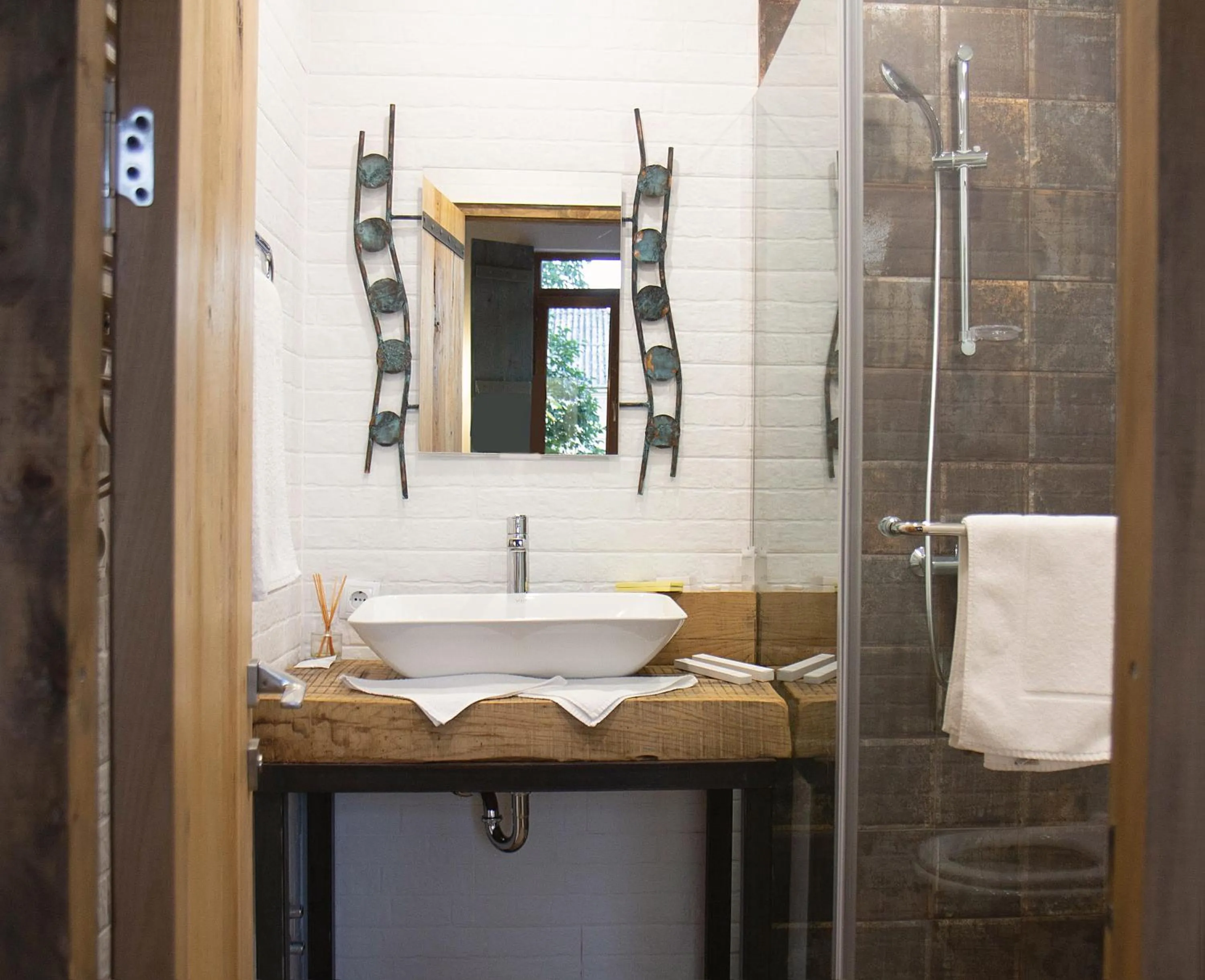 Bathroom in Ethno Sazano Hotel