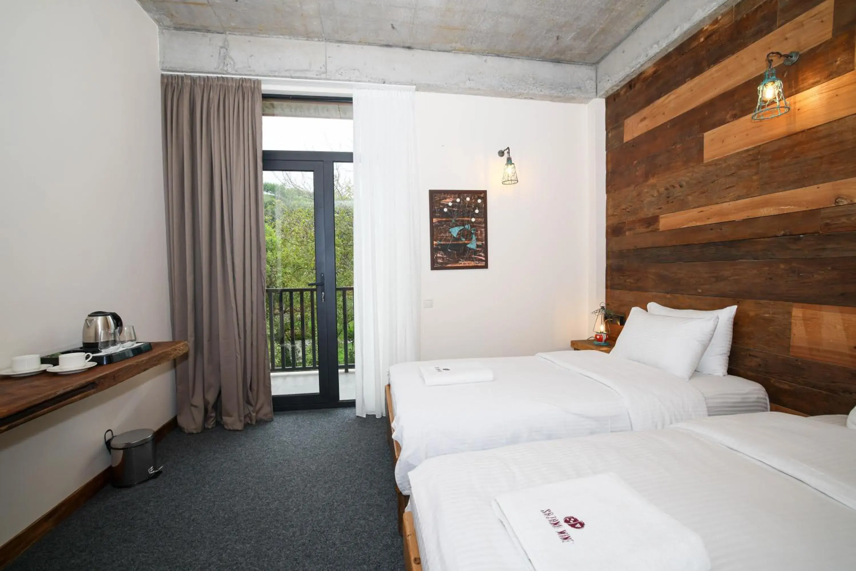 Standard Twin Room in Ethno Sazano Hotel Standard Twin Room in Ethno Sazano Hotel