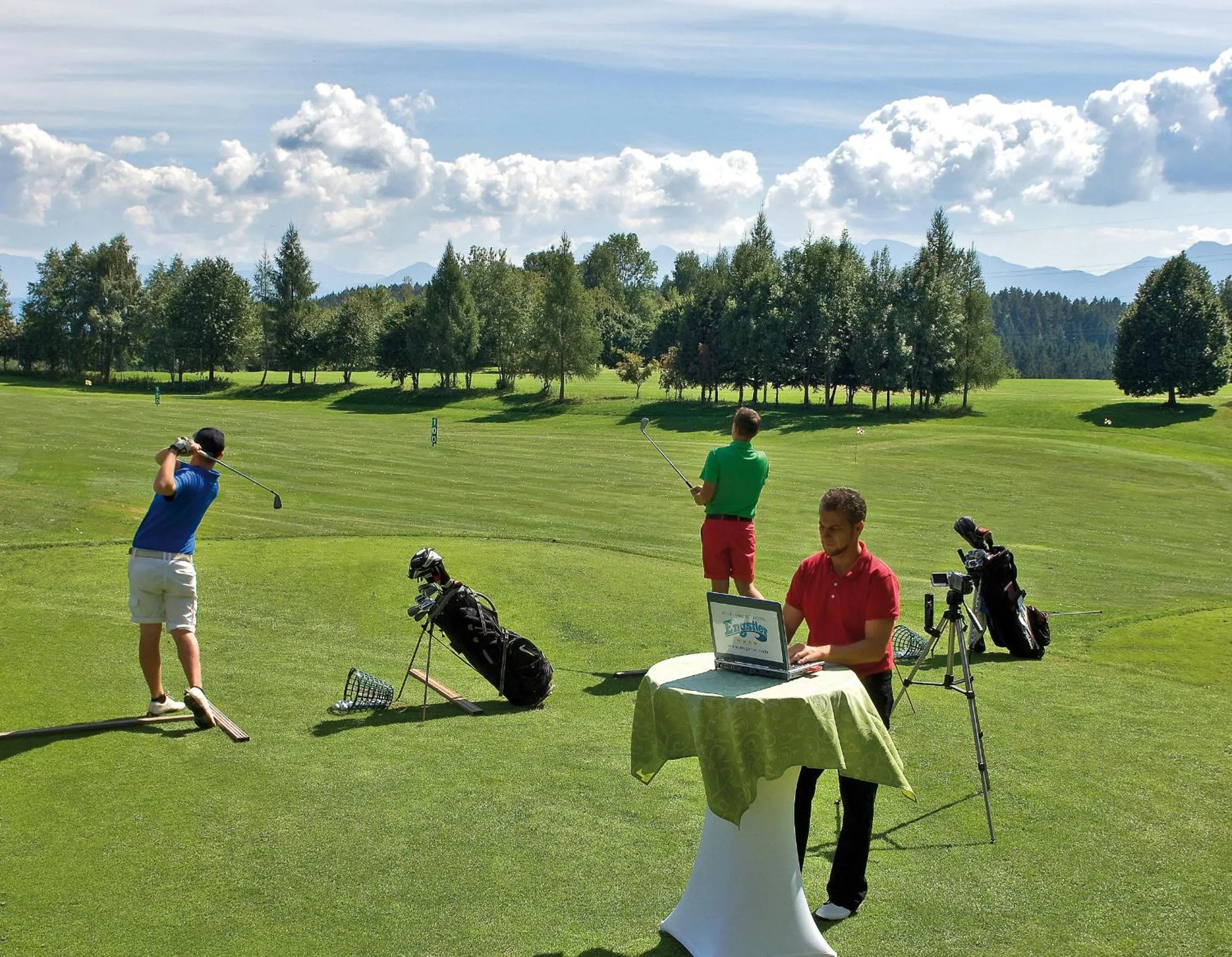 Golfcourse in Seehotel Engstler