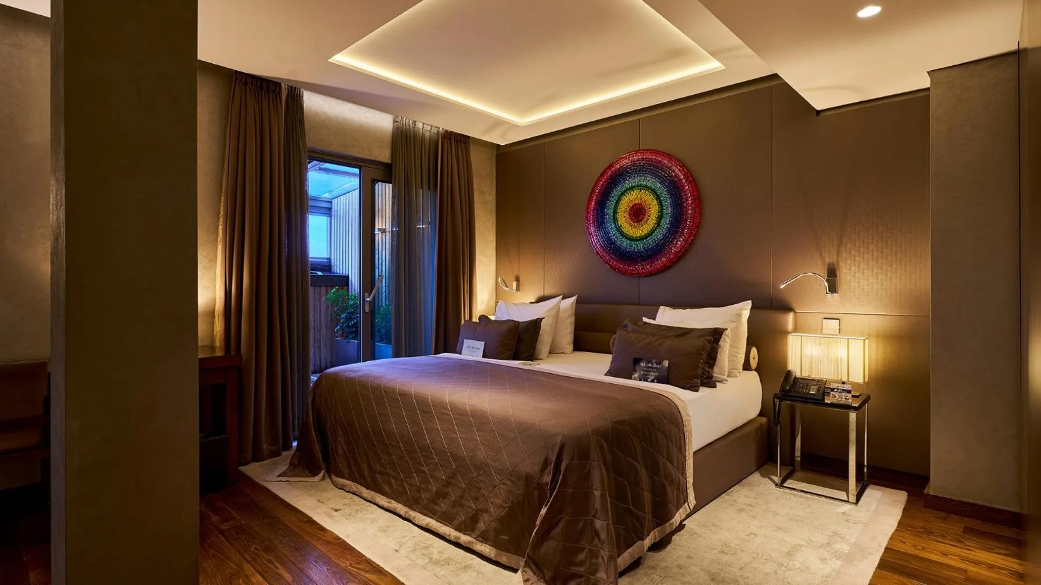 Balcony/Terrace, Bed in Lasagrada Hotel Istanbul