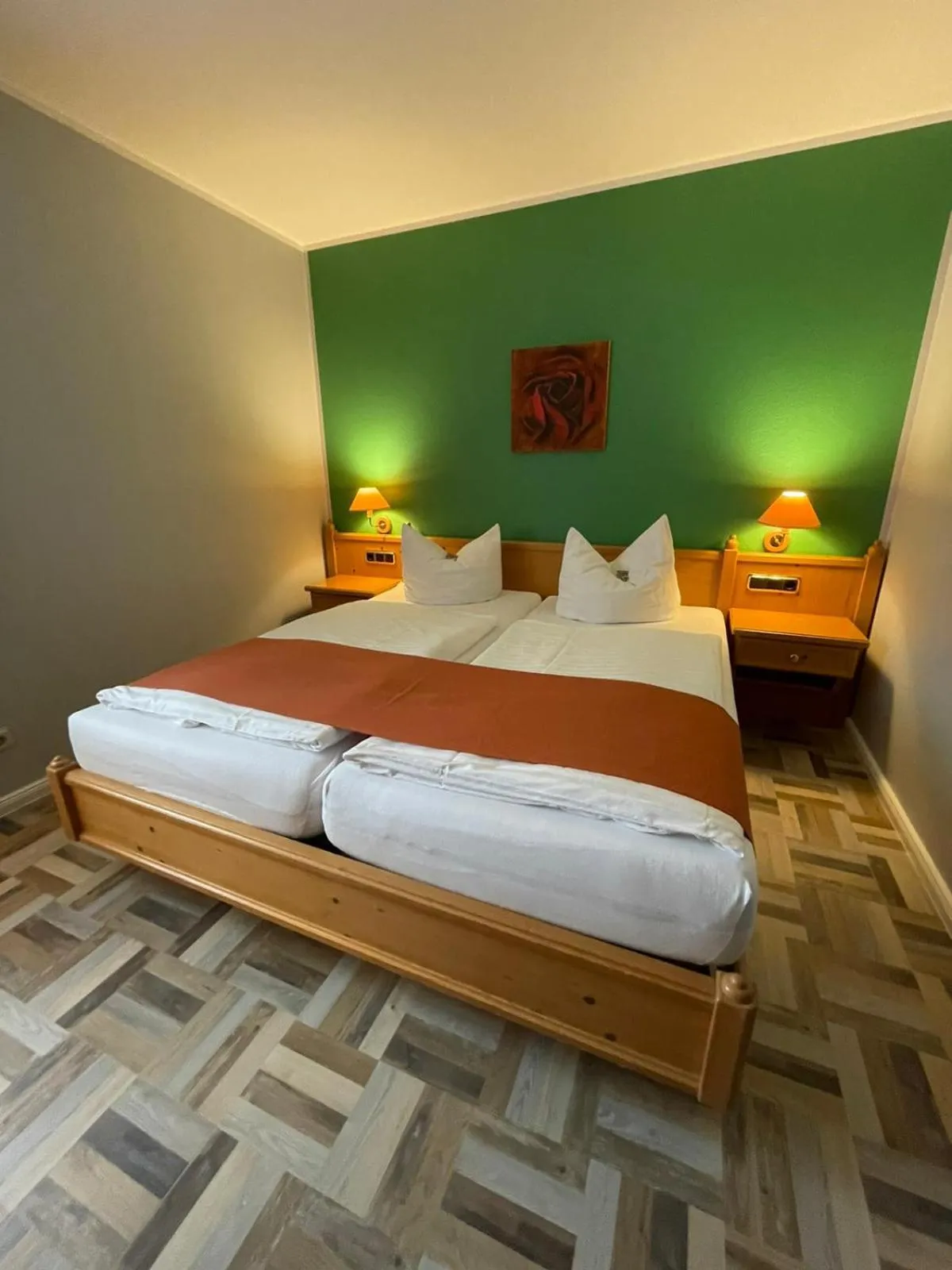 Bed in Landgasthaus Zander