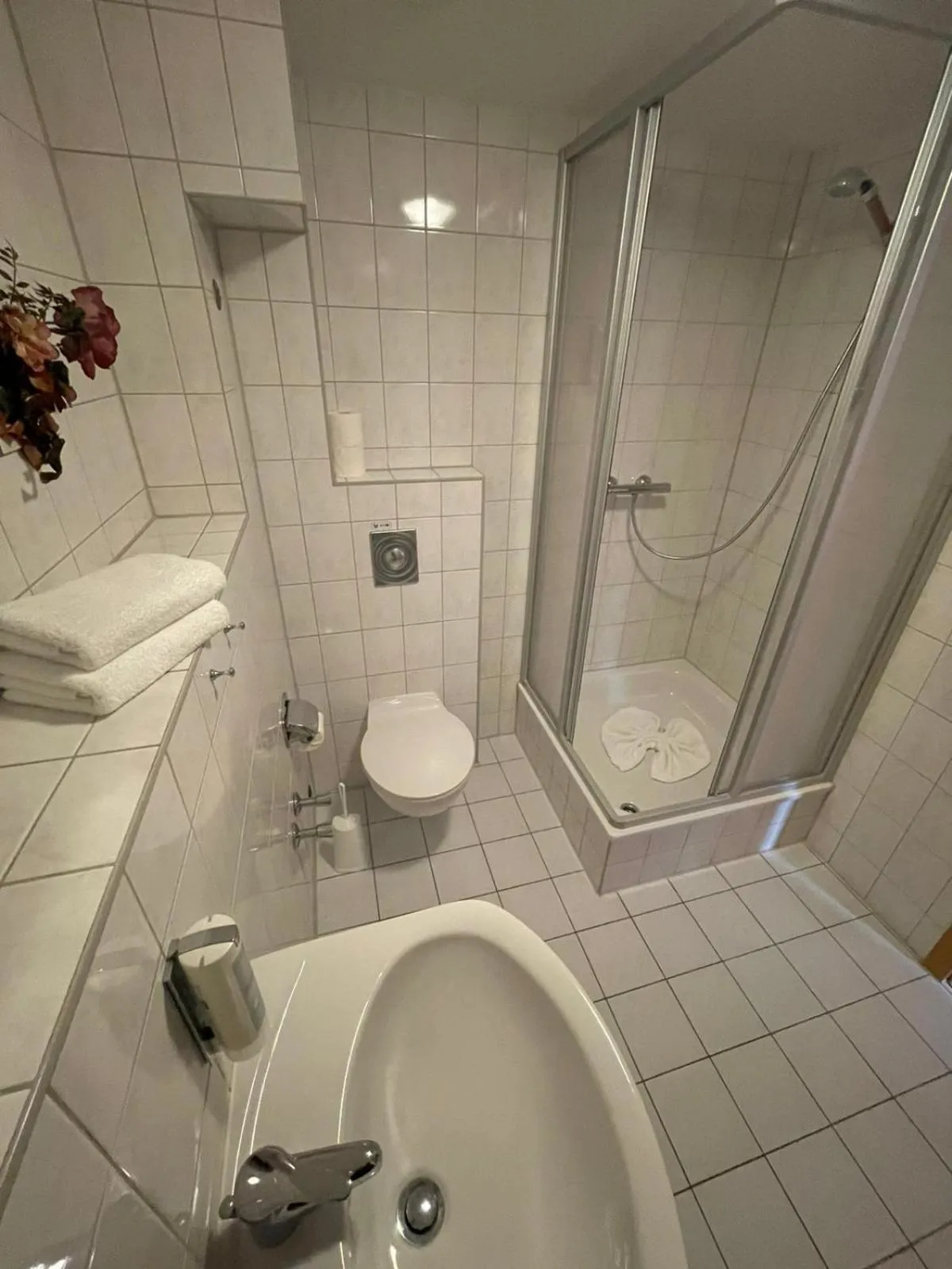 Bathroom in Landgasthaus Zander