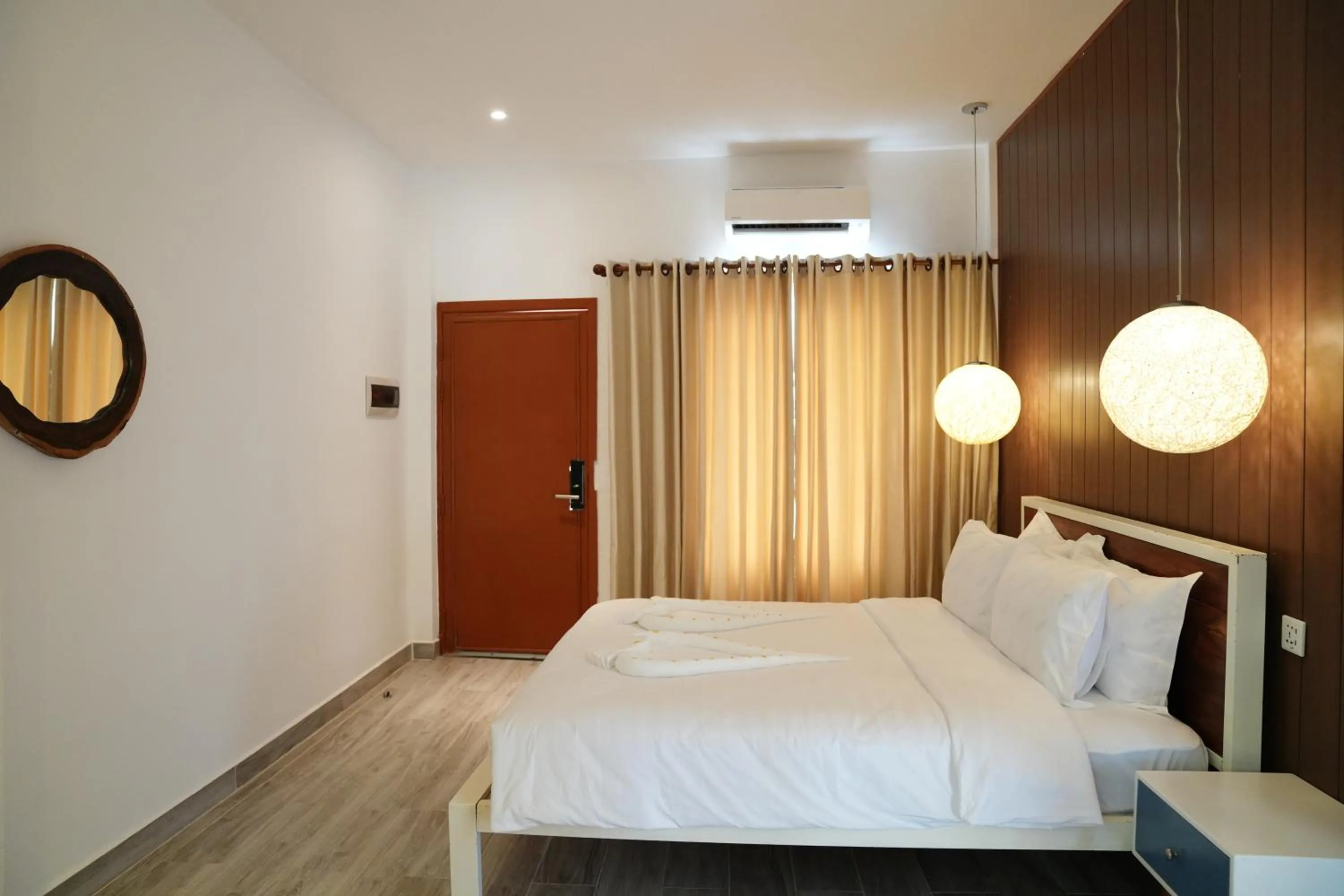 Bed in Bodega Resort