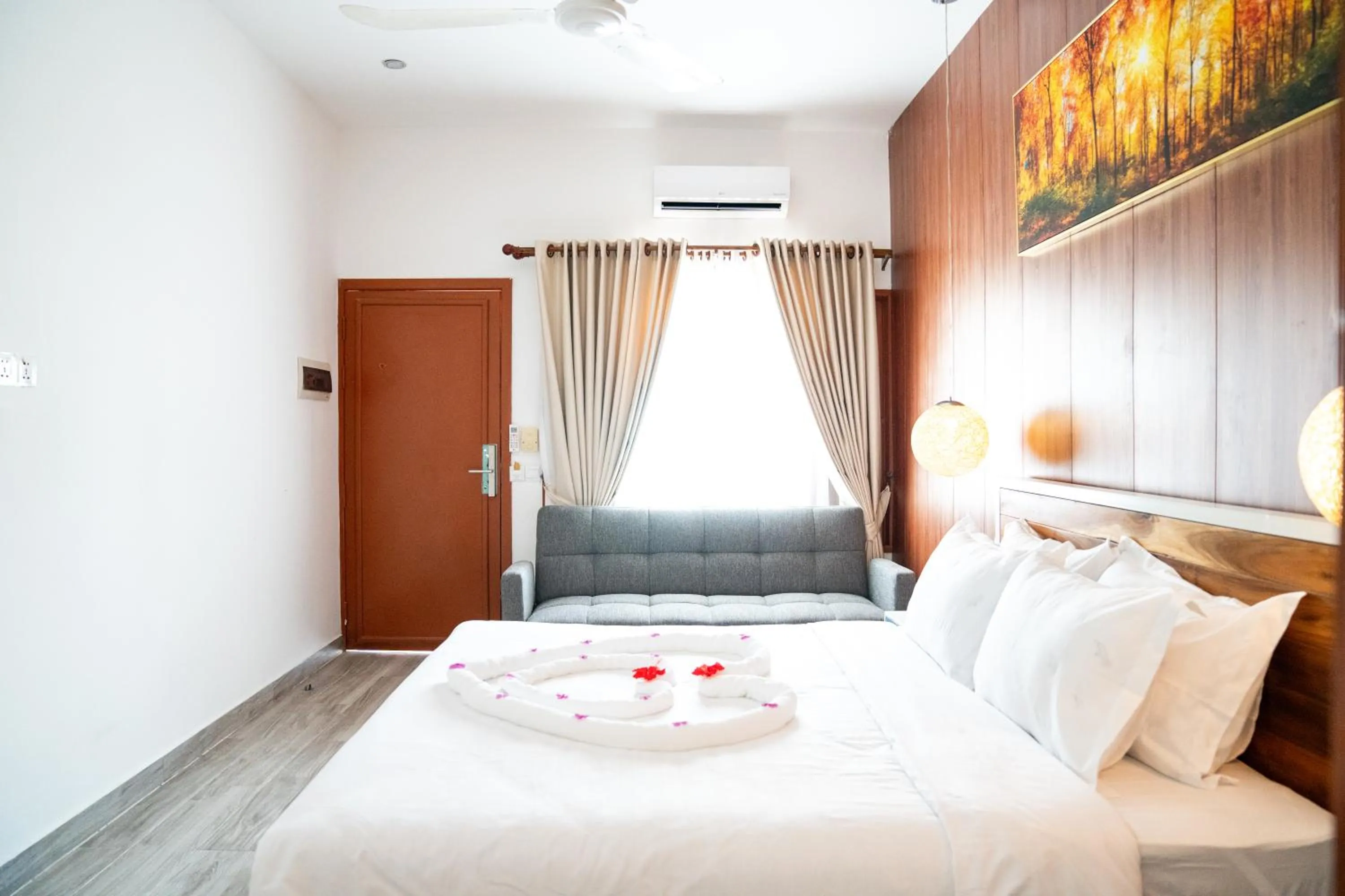 Bed in Bodega Resort