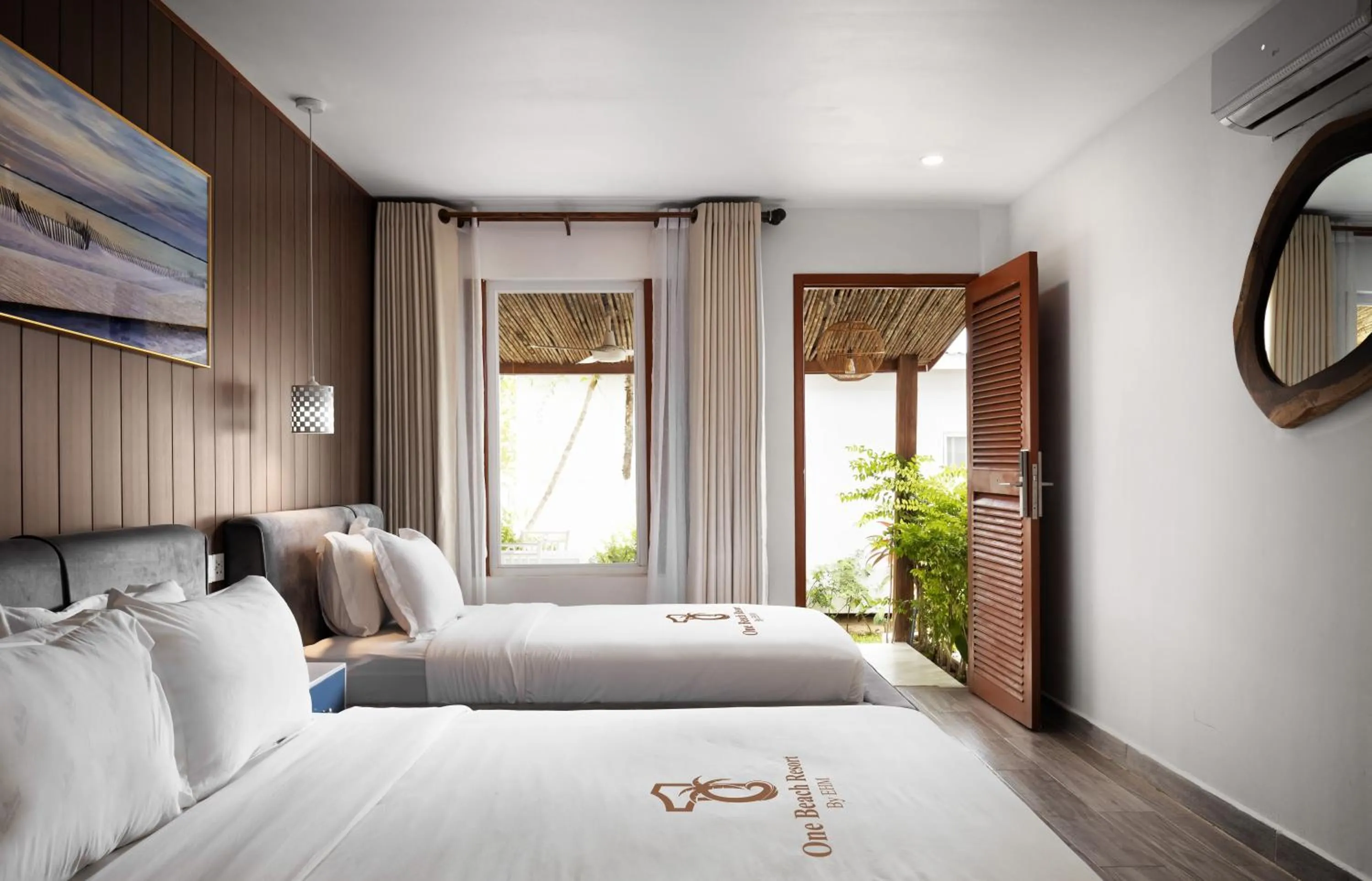 Bedroom, Bed in One Beach Resort by EHM