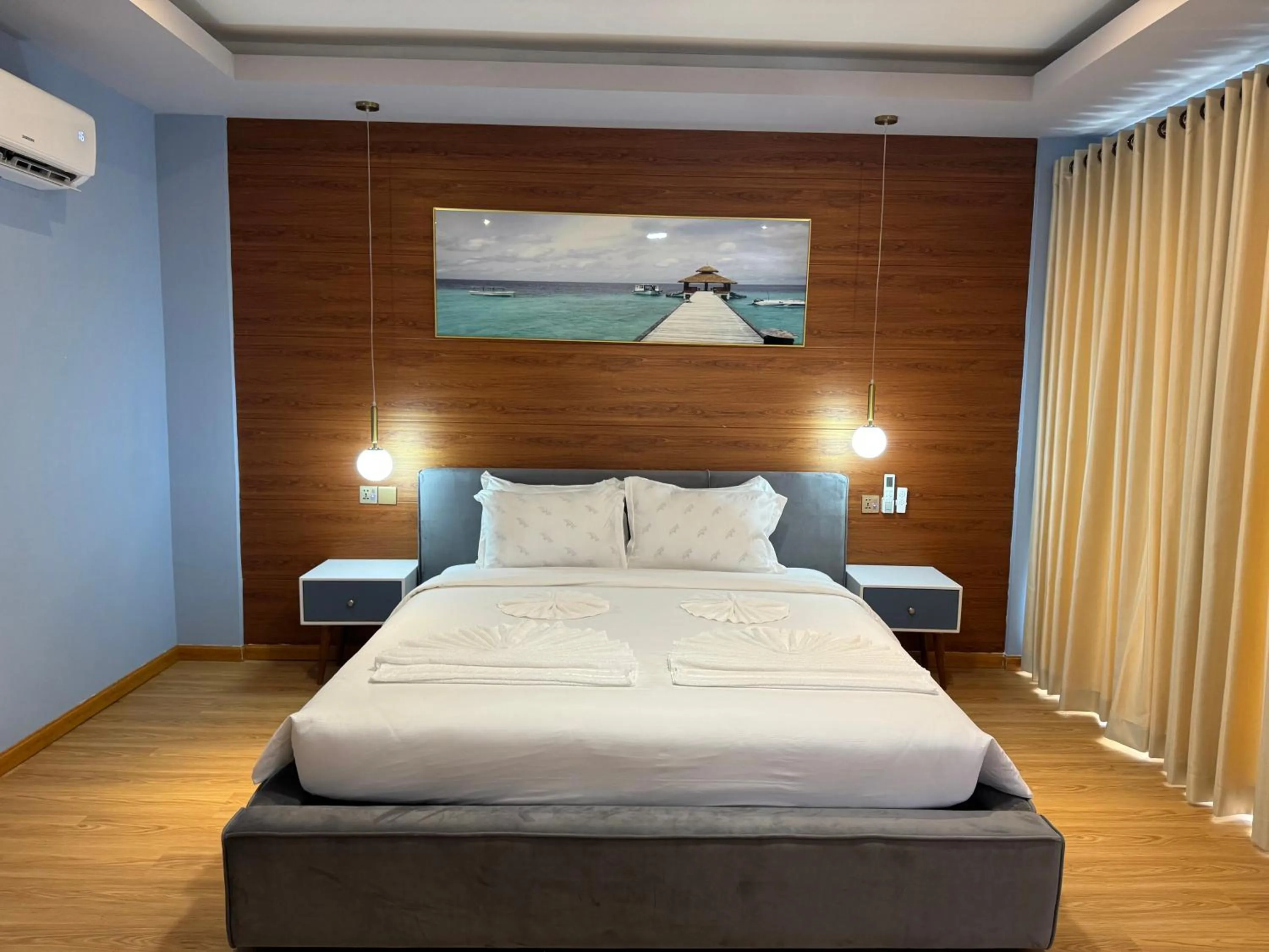 Bed in Bodega Resort