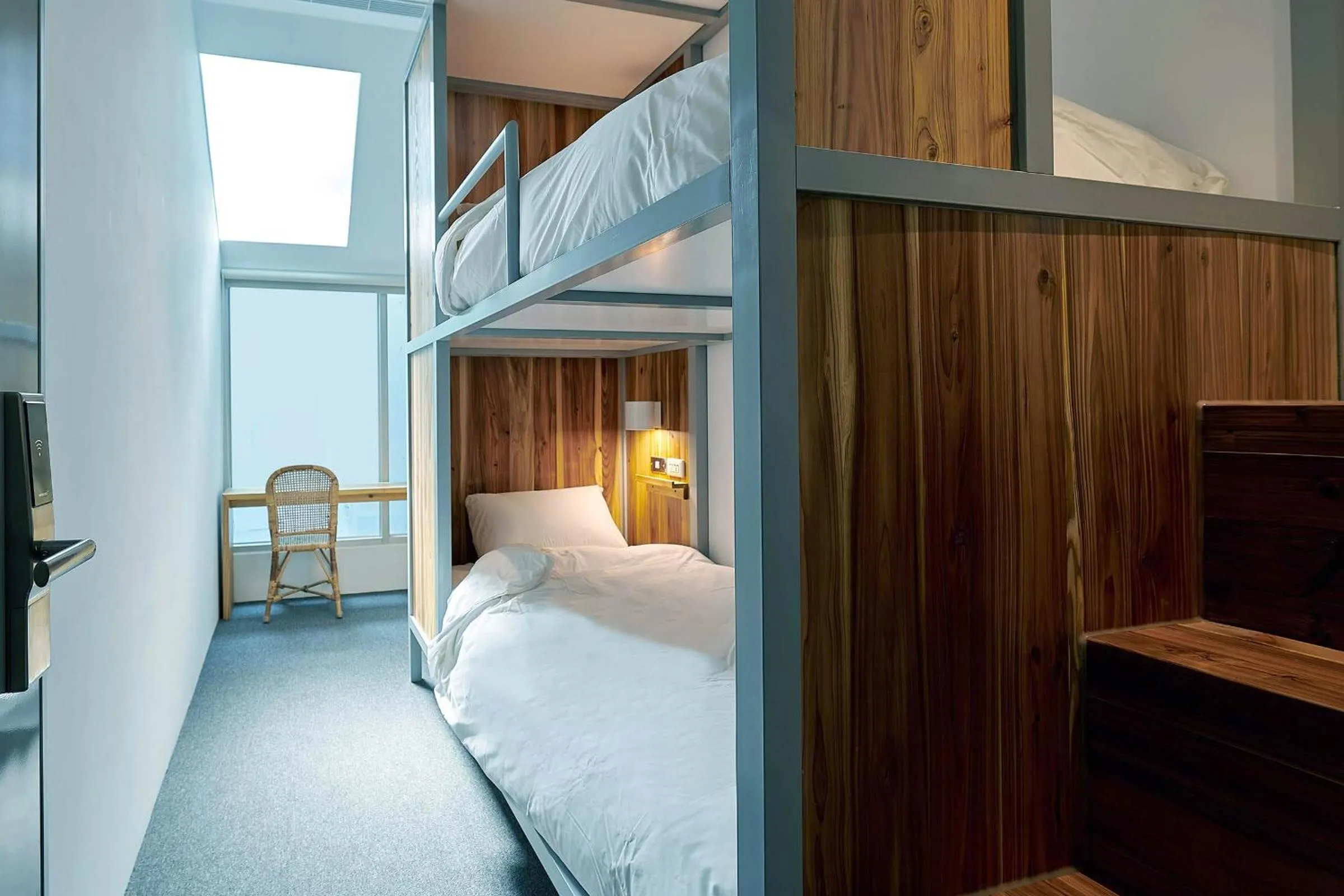 Twin Room with Shared Bathroom in Star Hostel Taichung Parklane