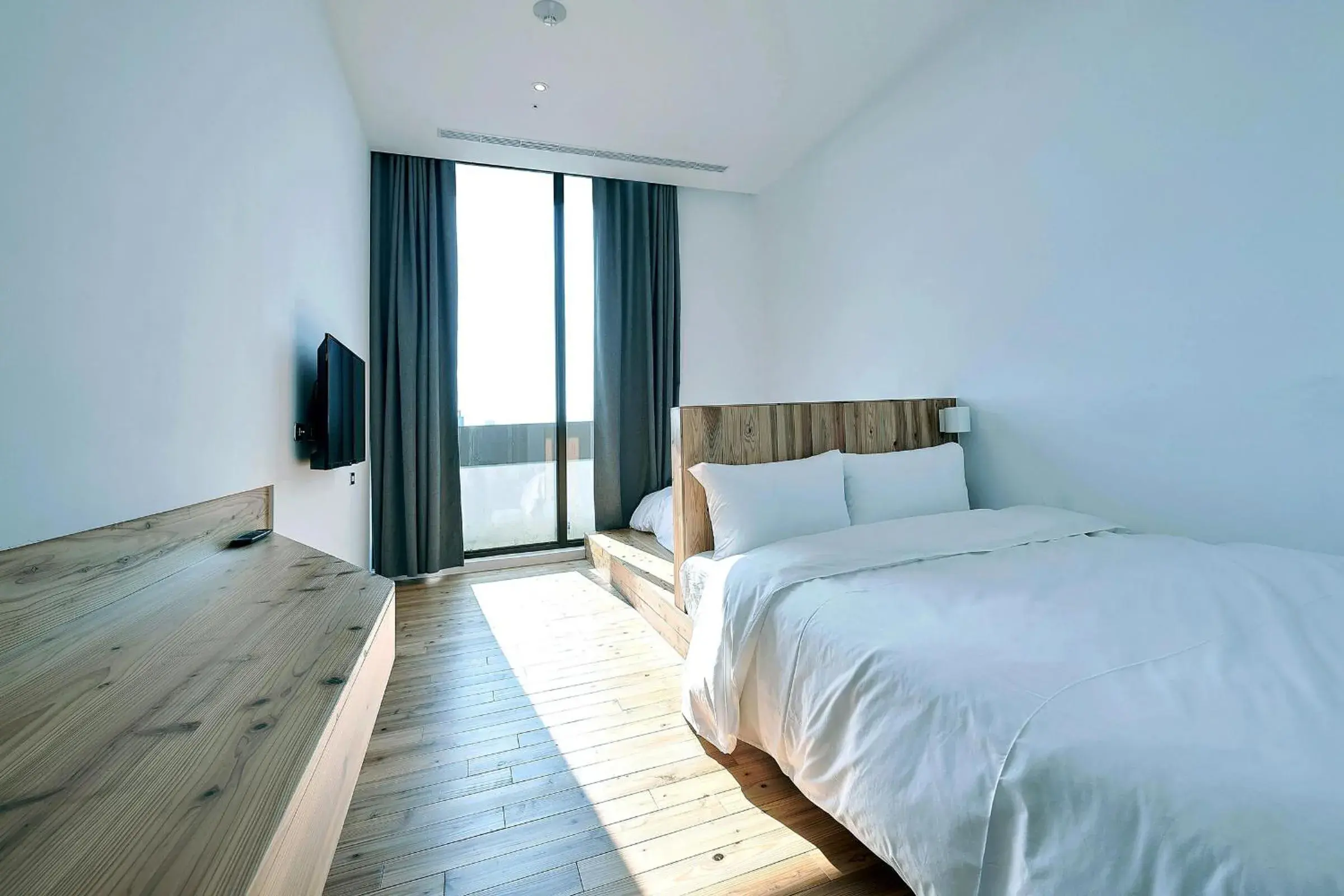 Triple Room with City View in Star Hostel Taichung Parklane Triple Room with City View in Star Hostel Taichung Parklane