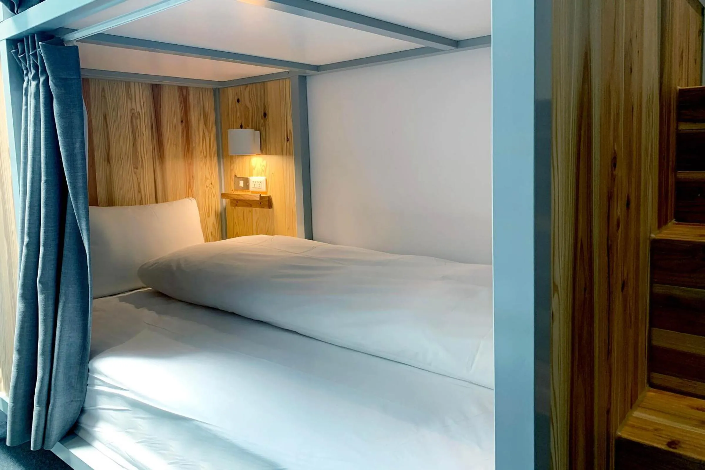 Bed in 8-Bed Mixed Dormitory Room in Star Hostel Taichung Parklane