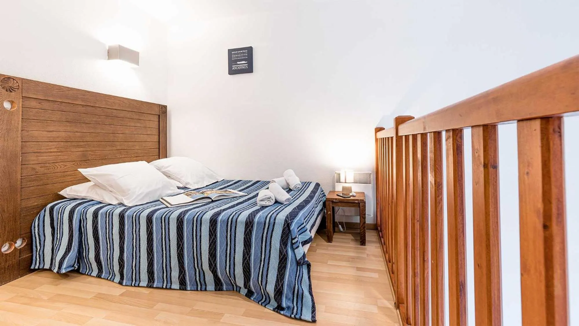 Bedroom, Bed in Madame Vacances Les Rives Marines