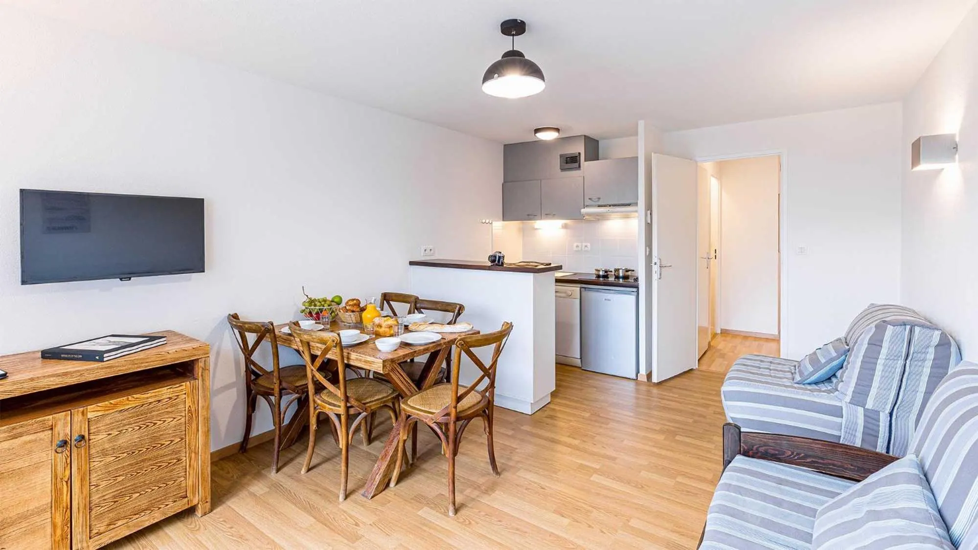 Living room in Madame Vacances Les Rives Marines