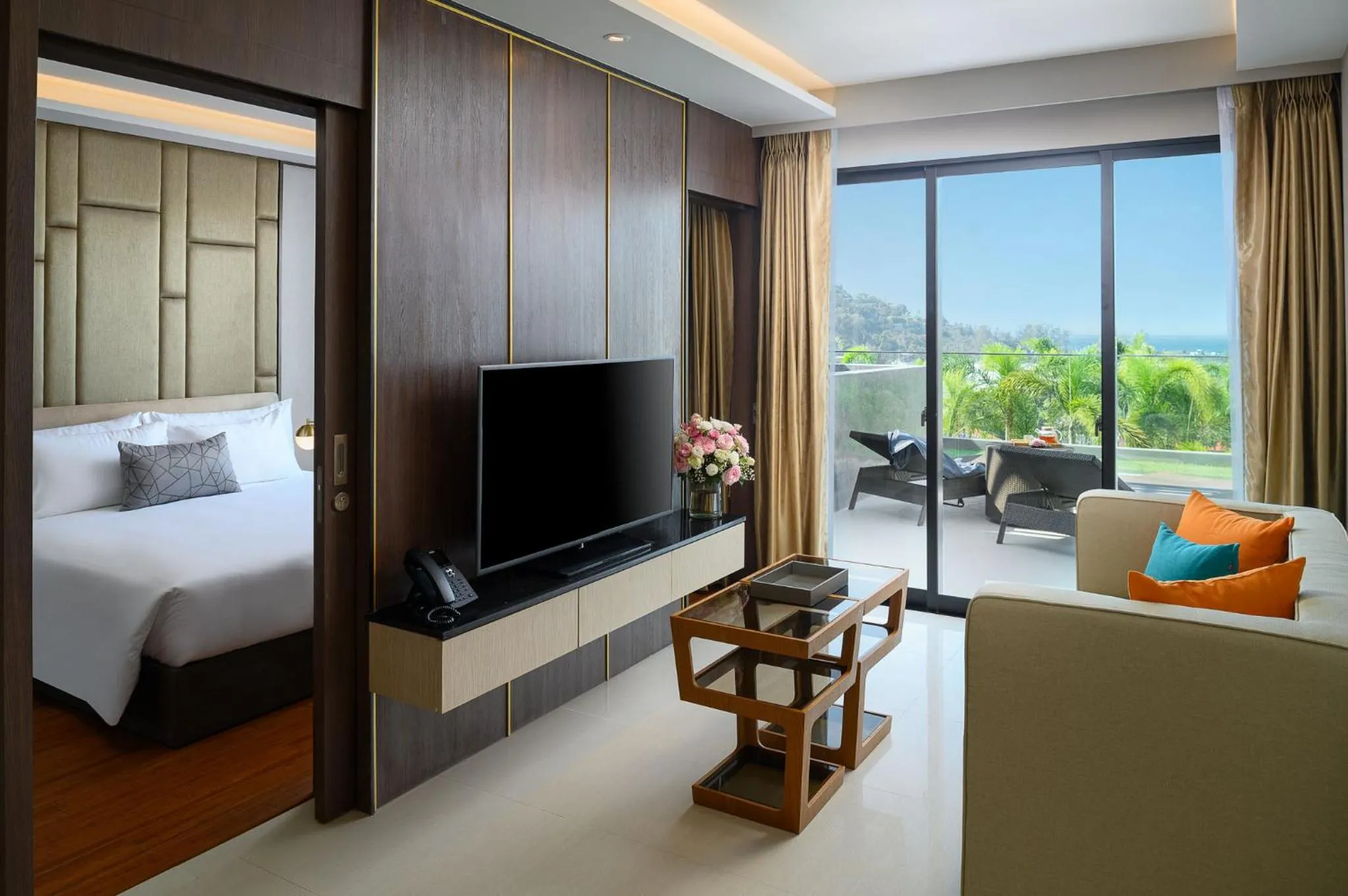 Property building, Bed in Mida Grande Resort Phuket Official Account