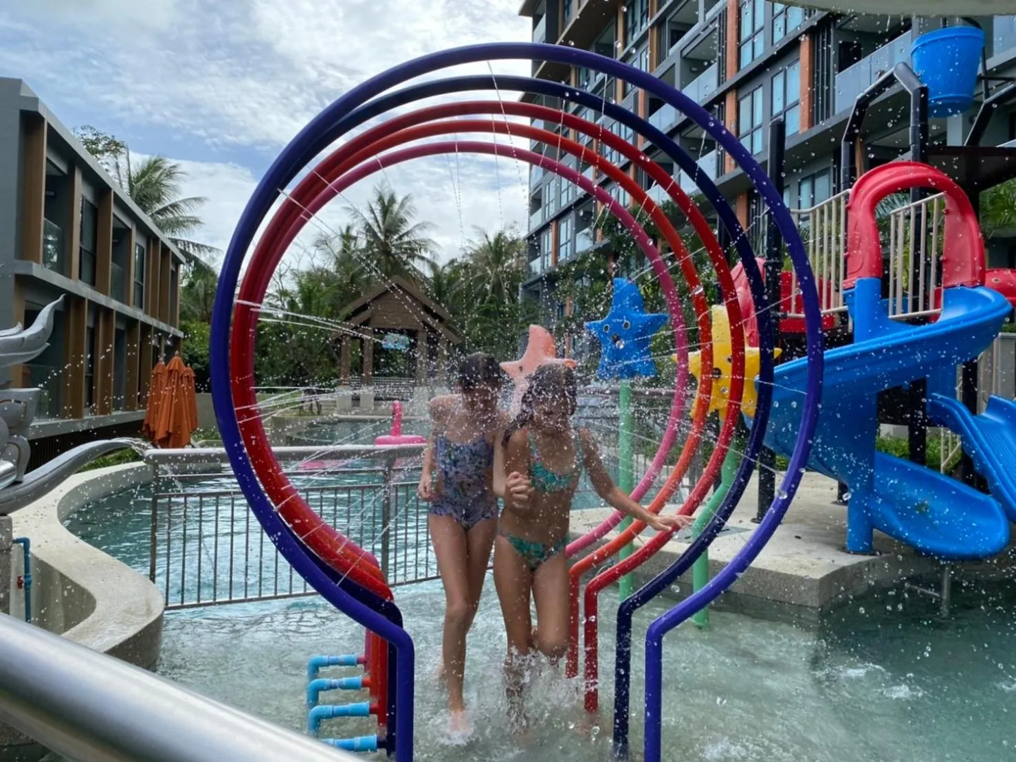Aqua park in Mida Grande Resort Phuket Official Account