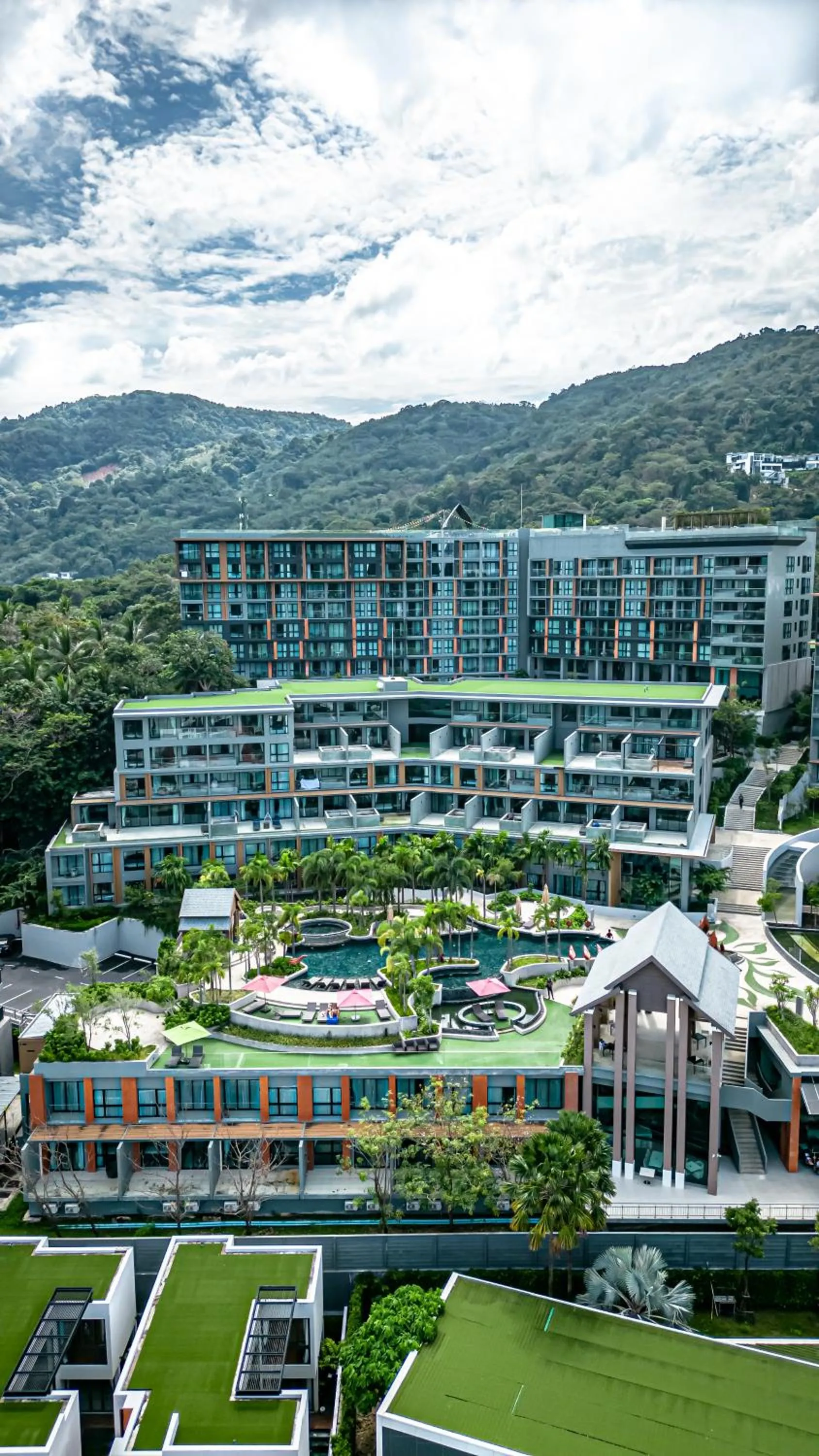 Bird's eye view in Mida Grande Resort Phuket Official Account