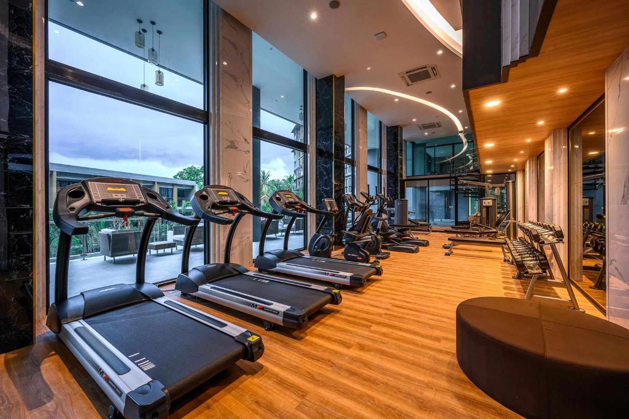Fitness centre/facilities in Mida Grande Resort Phuket Official Account