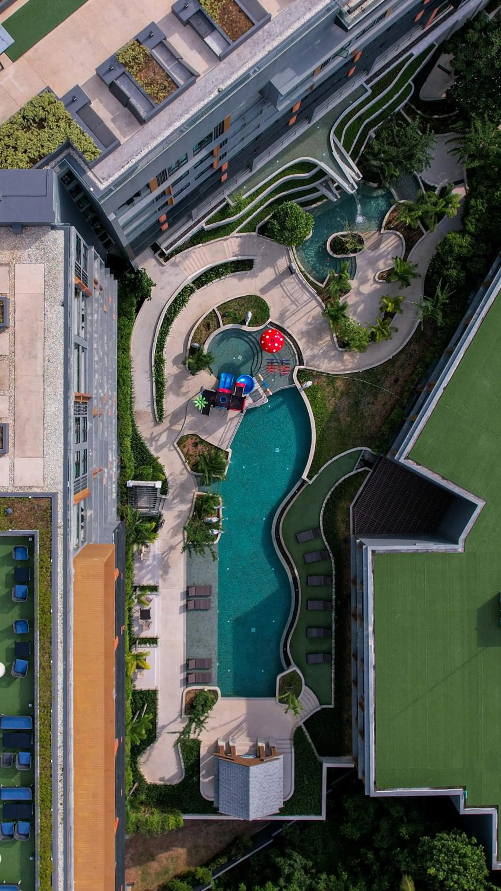 Bird's eye view in Mida Grande Resort Phuket Official Account