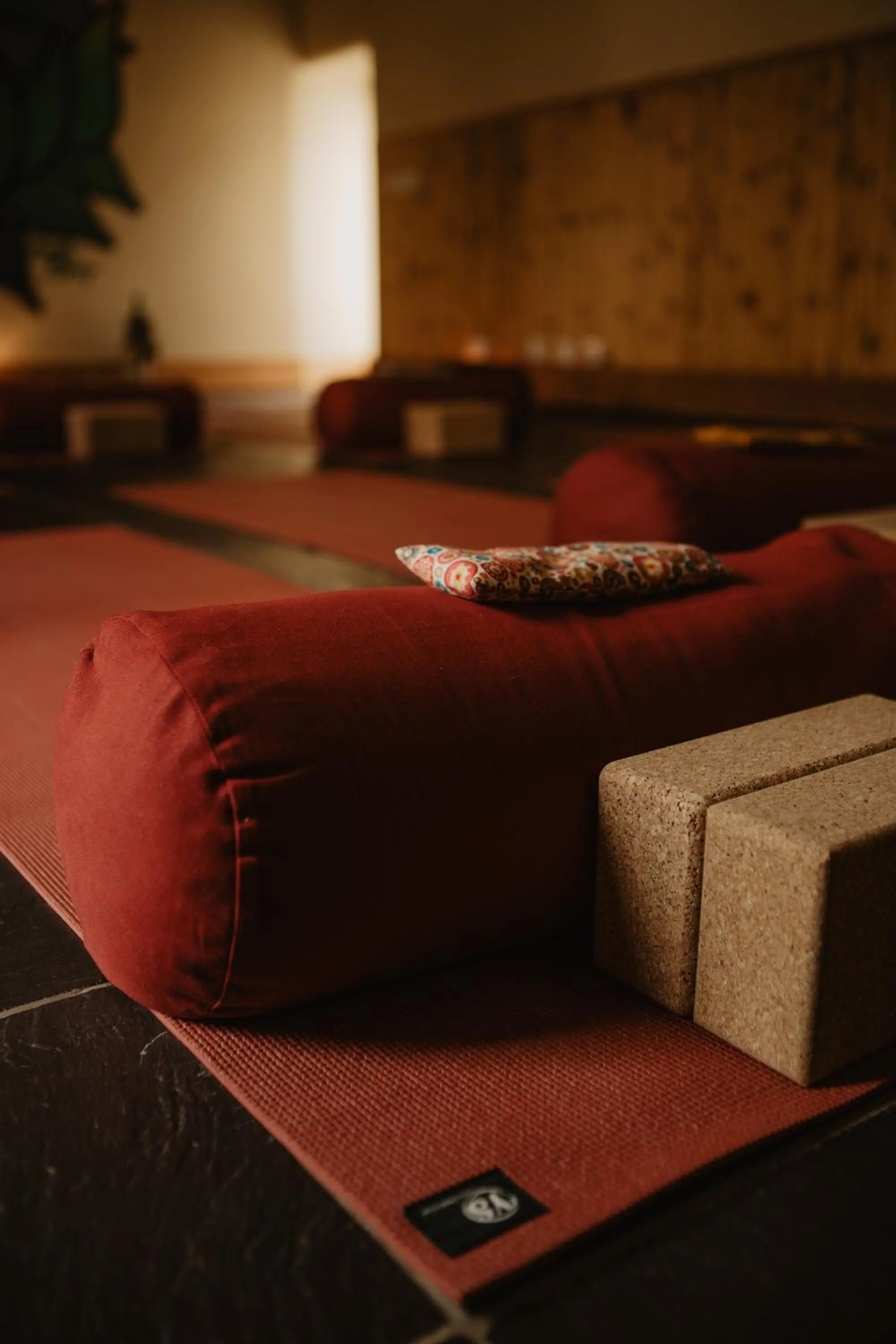 Bed in Holwell Holistic Retreat