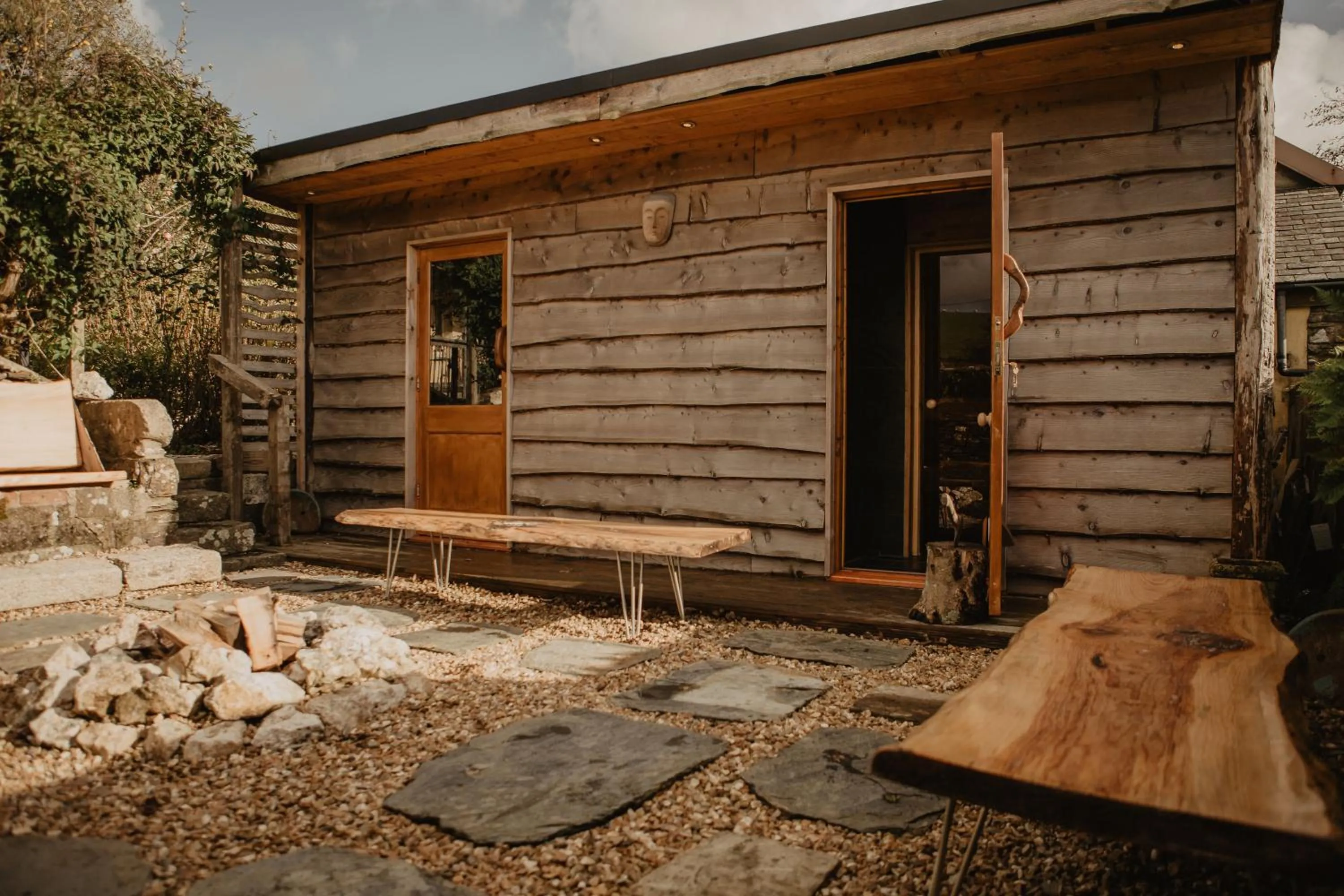 Sauna in Holwell Holistic Retreat