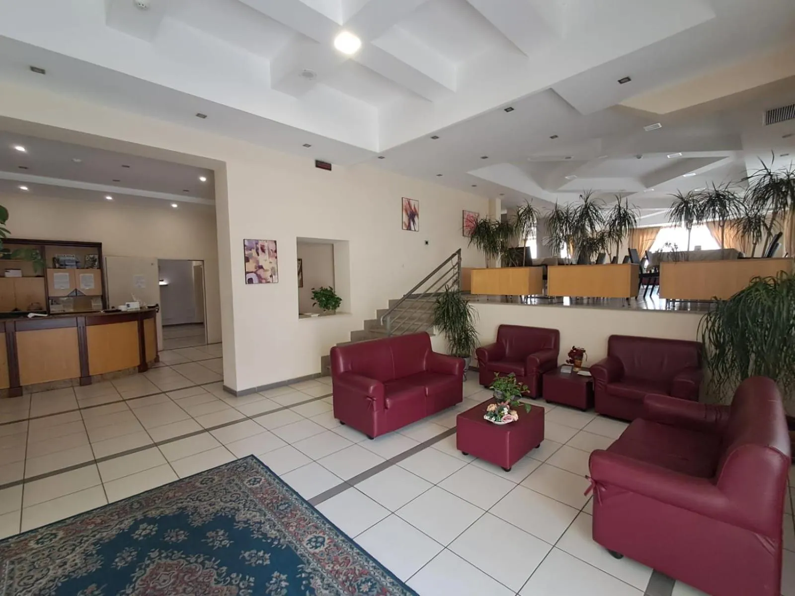 Communal lounge/ TV room in Hotel Palace Gioia Tauro