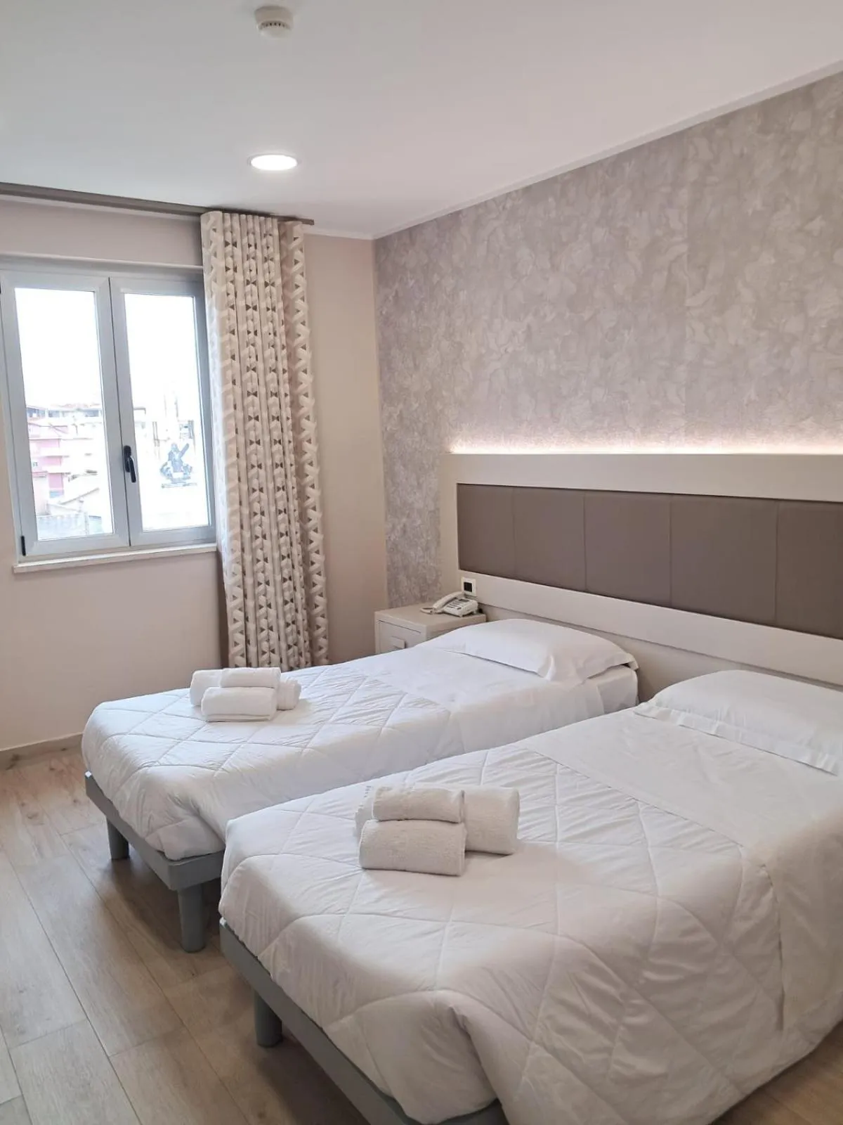 Bed in Hotel Palace Gioia Tauro