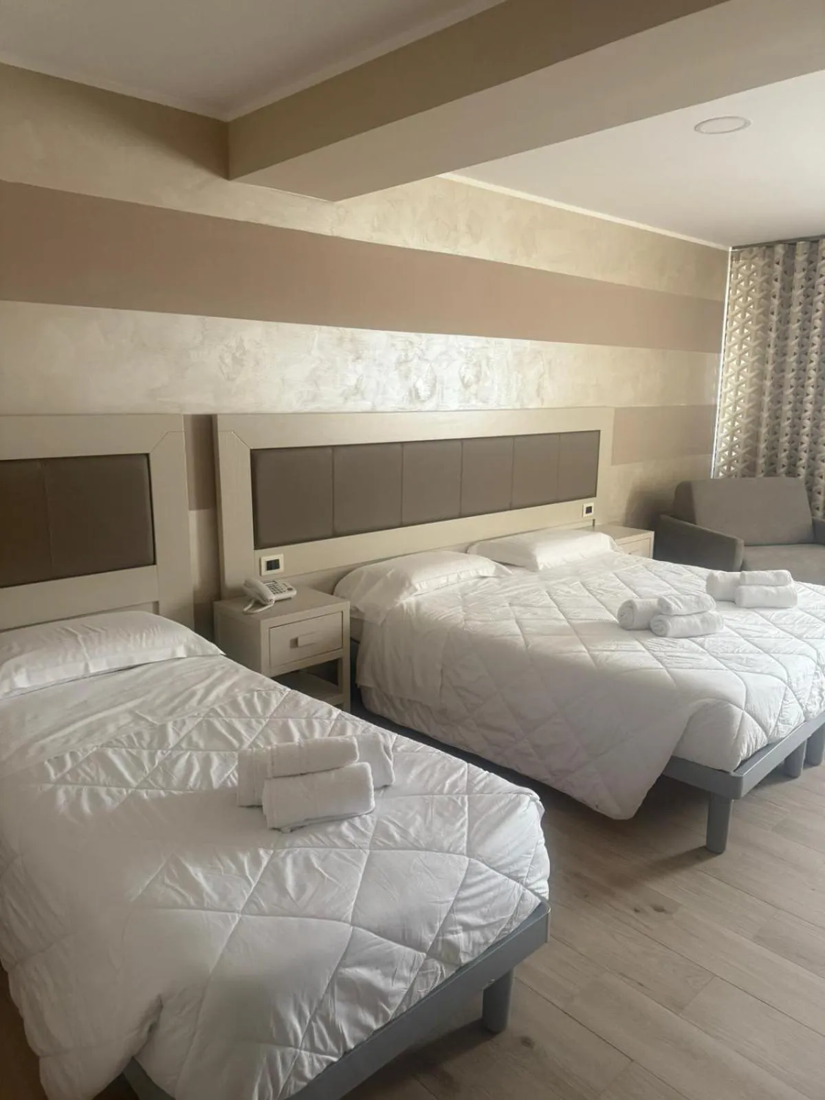 Bed in Hotel Palace Gioia Tauro