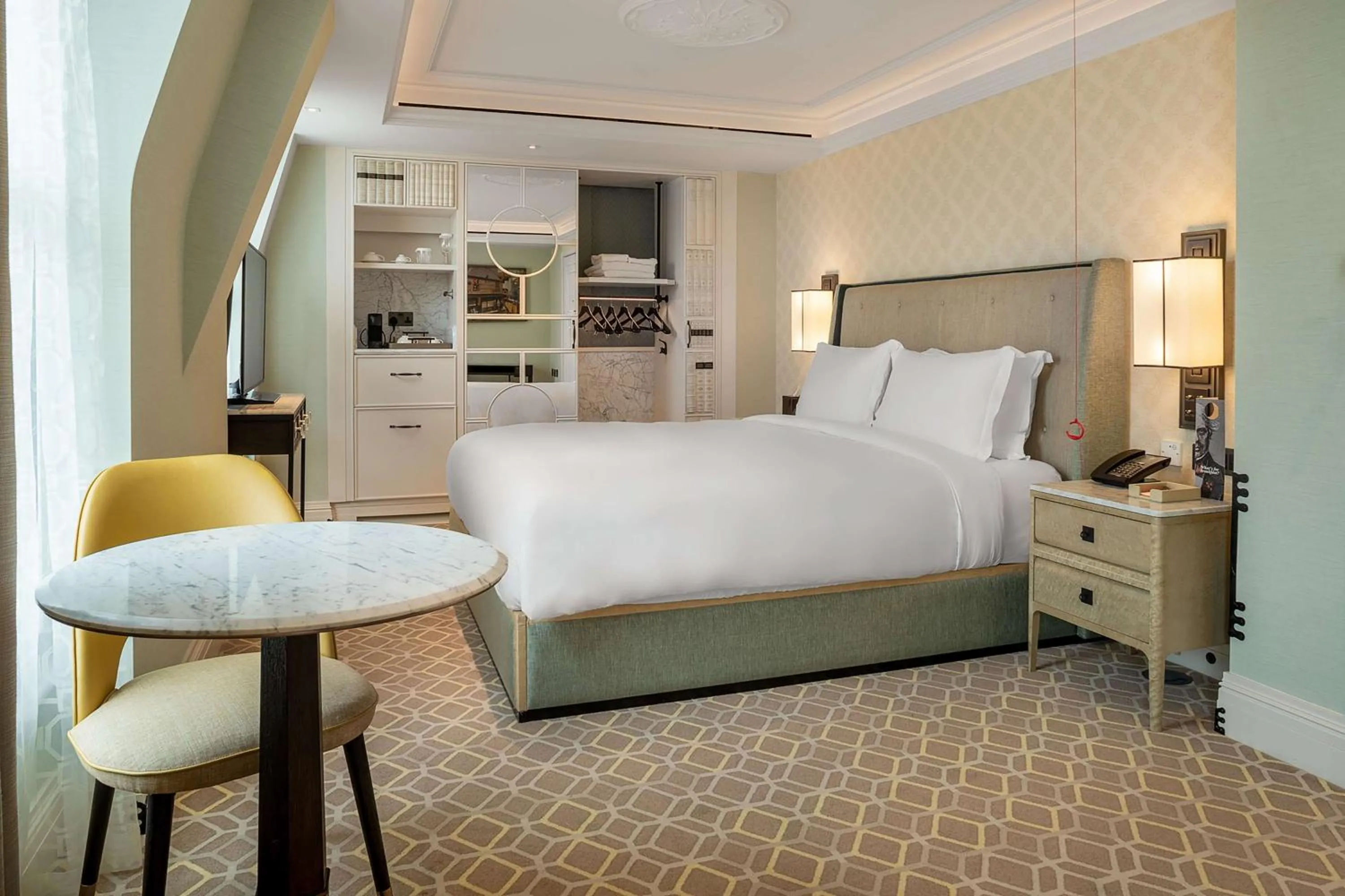 Bedroom, Bed in Great Scotland Yard Hotel, part of Hyatt