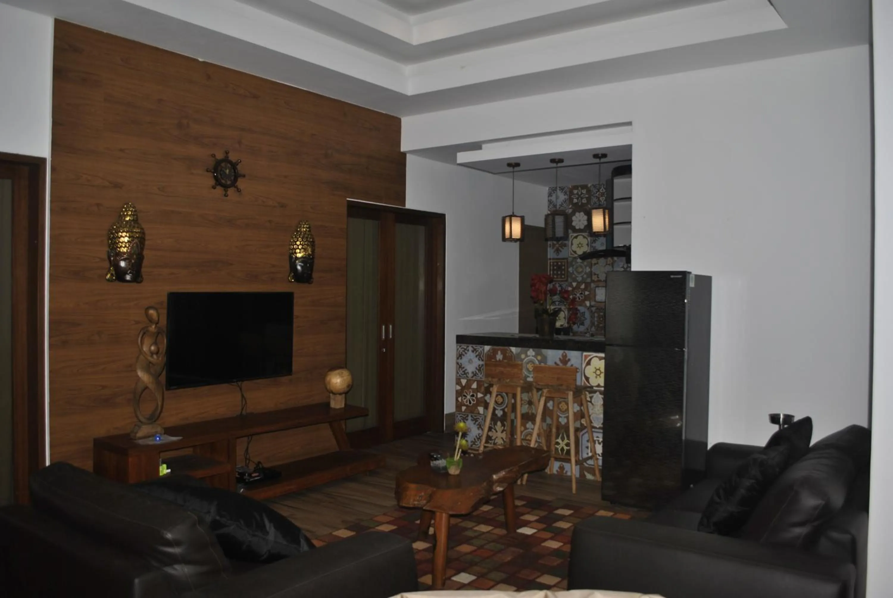 Living room in LGood Lembongan Island Villas