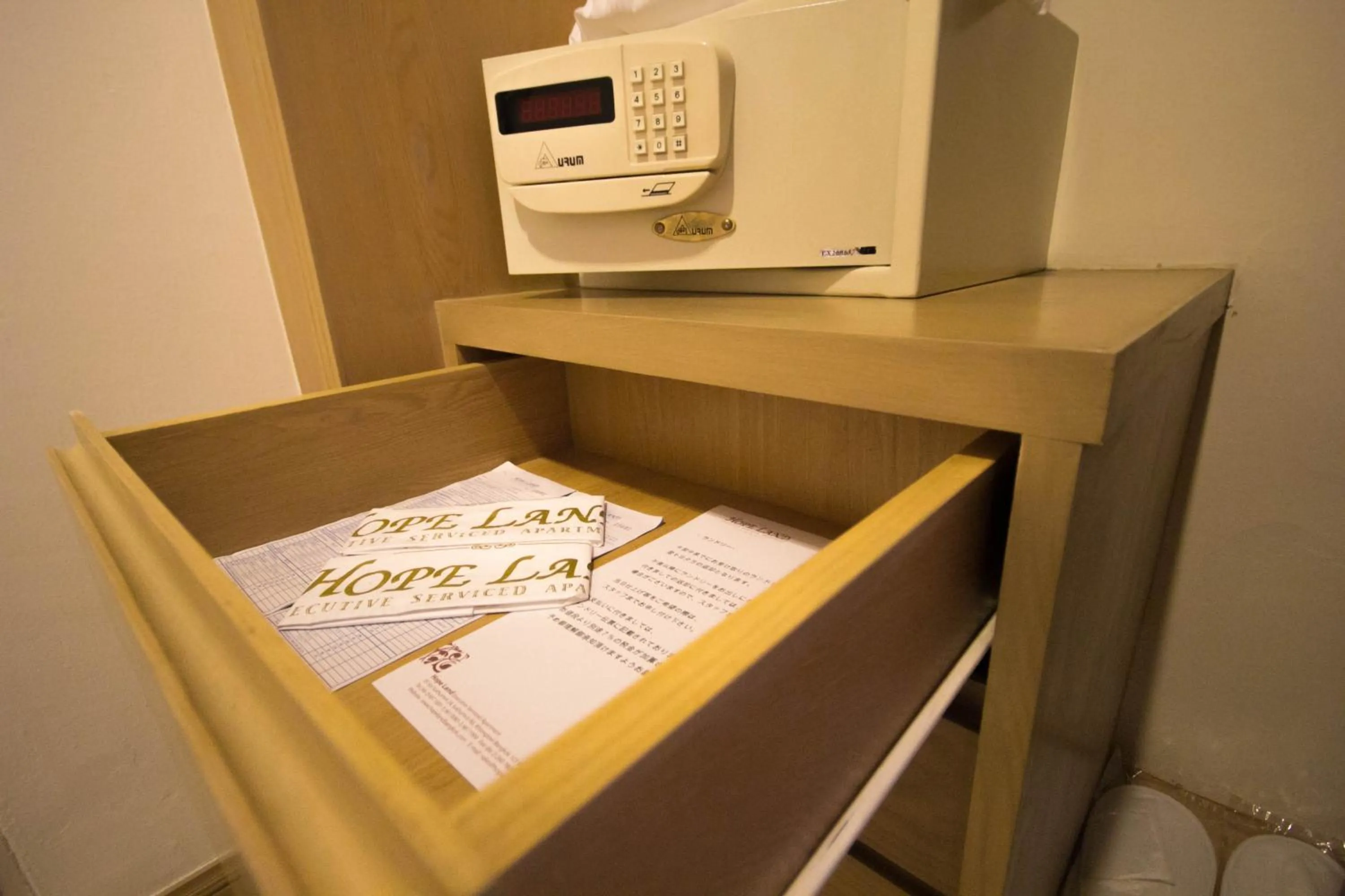 safe in Hope Land Hotel Sukhumvit 24